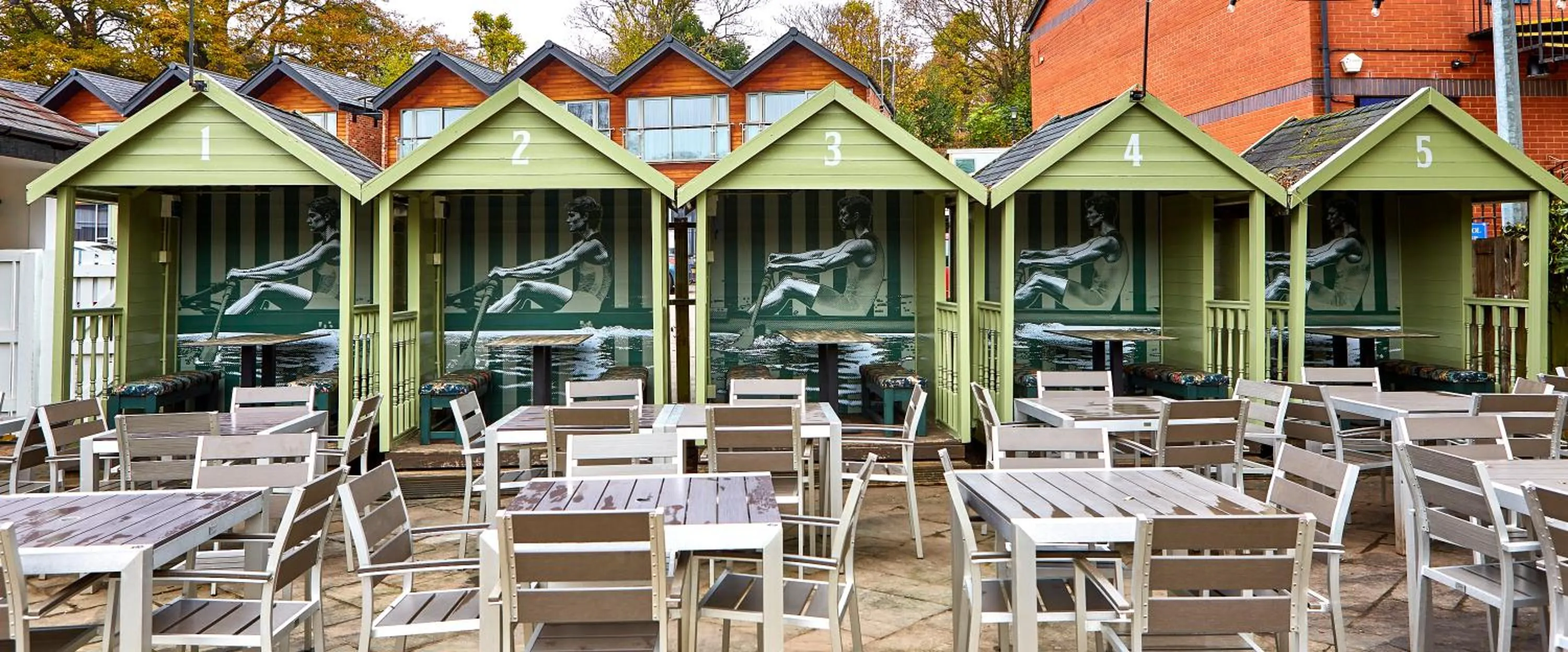 Balcony/Terrace in The Boathouse Inn & Riverside Rooms