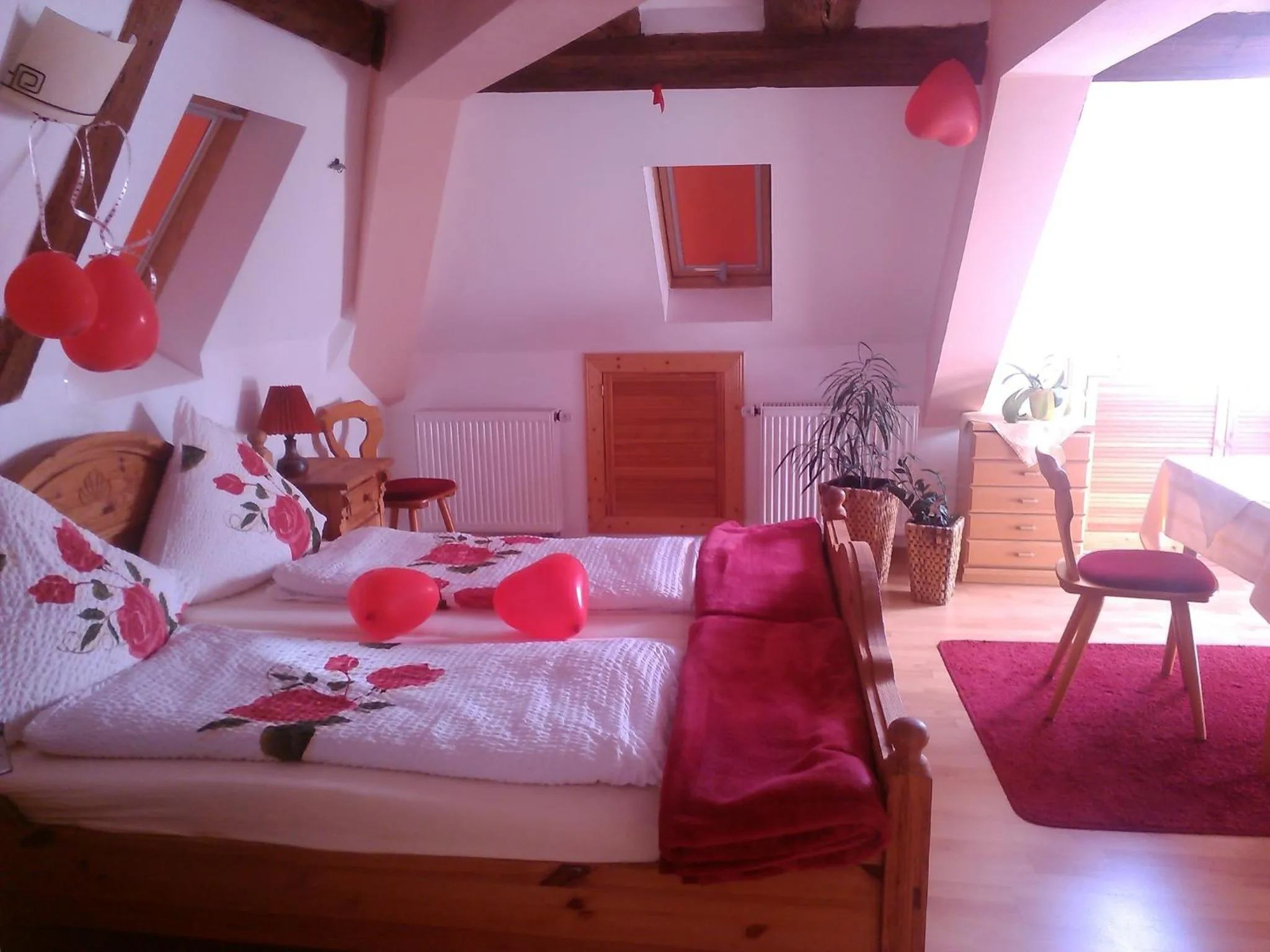 Bed in Gasthaus Korfu