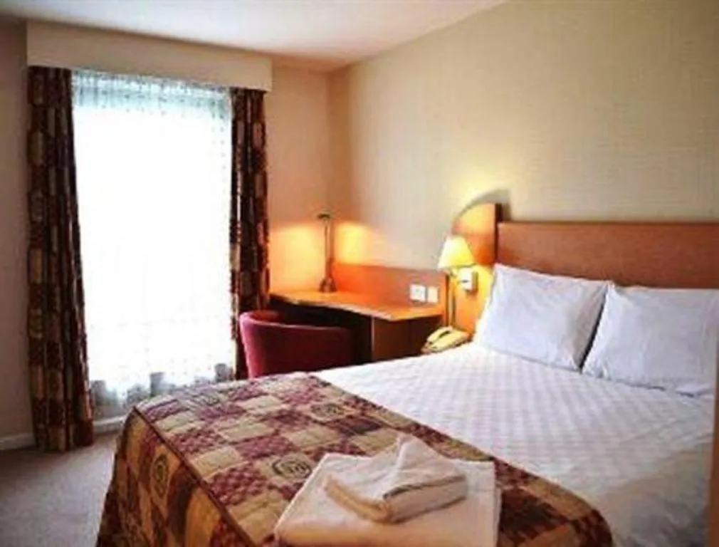 Bed in Travelodge Derby Cricket Ground