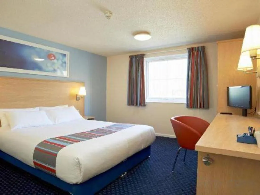 Bed in Travelodge Derby Cricket Ground