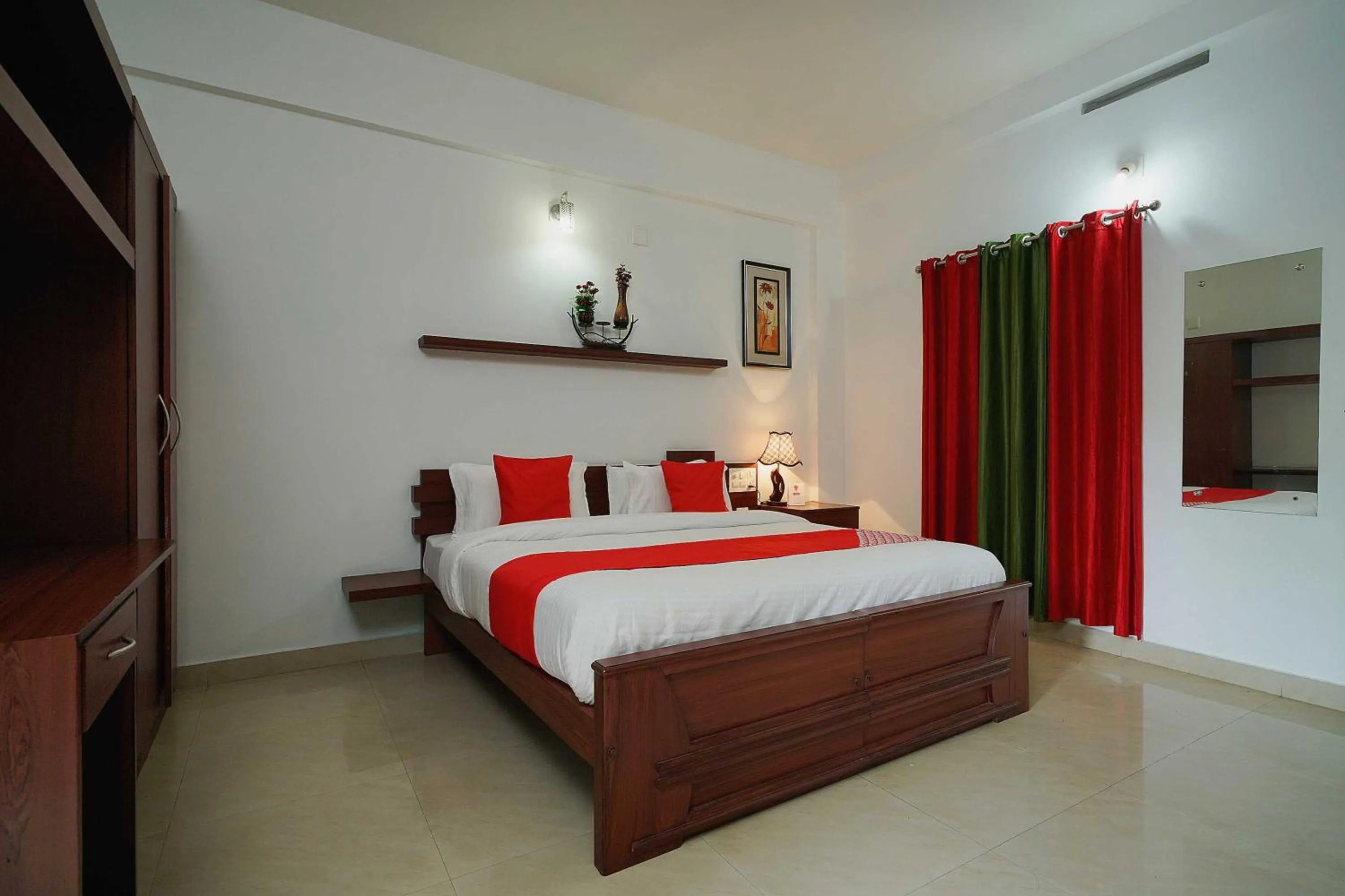 Bedroom, Bed in Hotel O Greenland