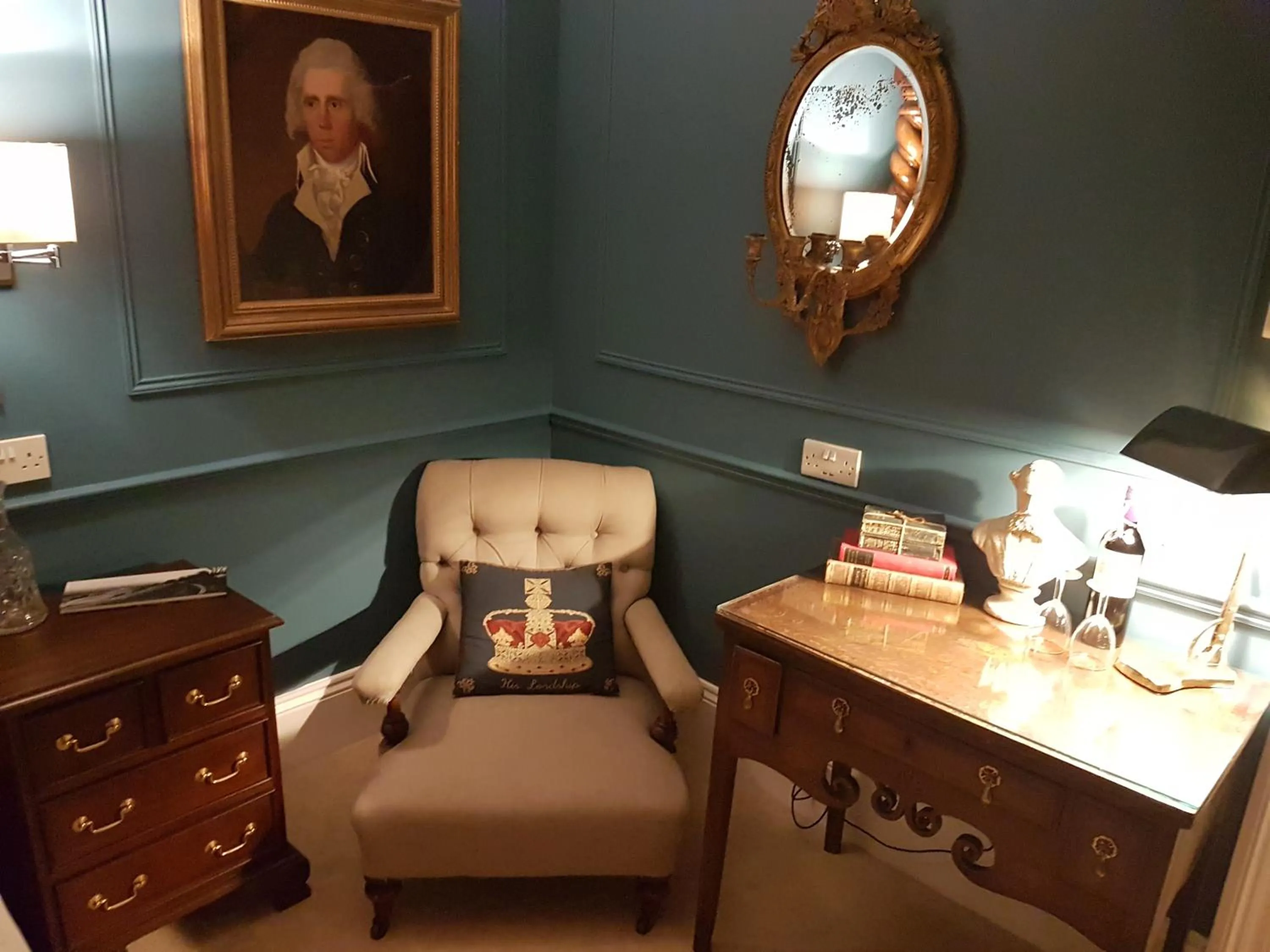 Decorative detail in Blaisdon House B&B