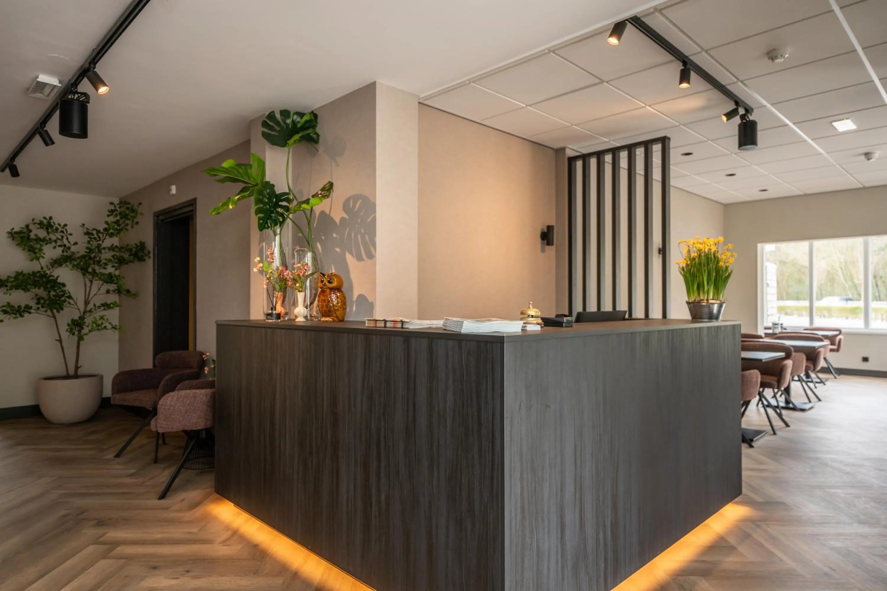 Lobby or reception in Hotel het Uilenbos