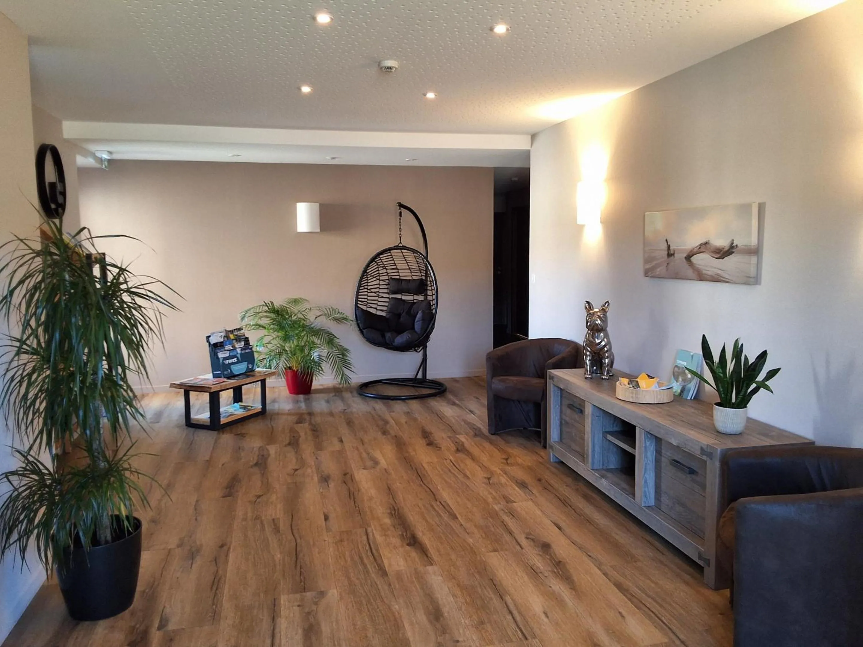 Lobby or reception in L'auberge De La Source