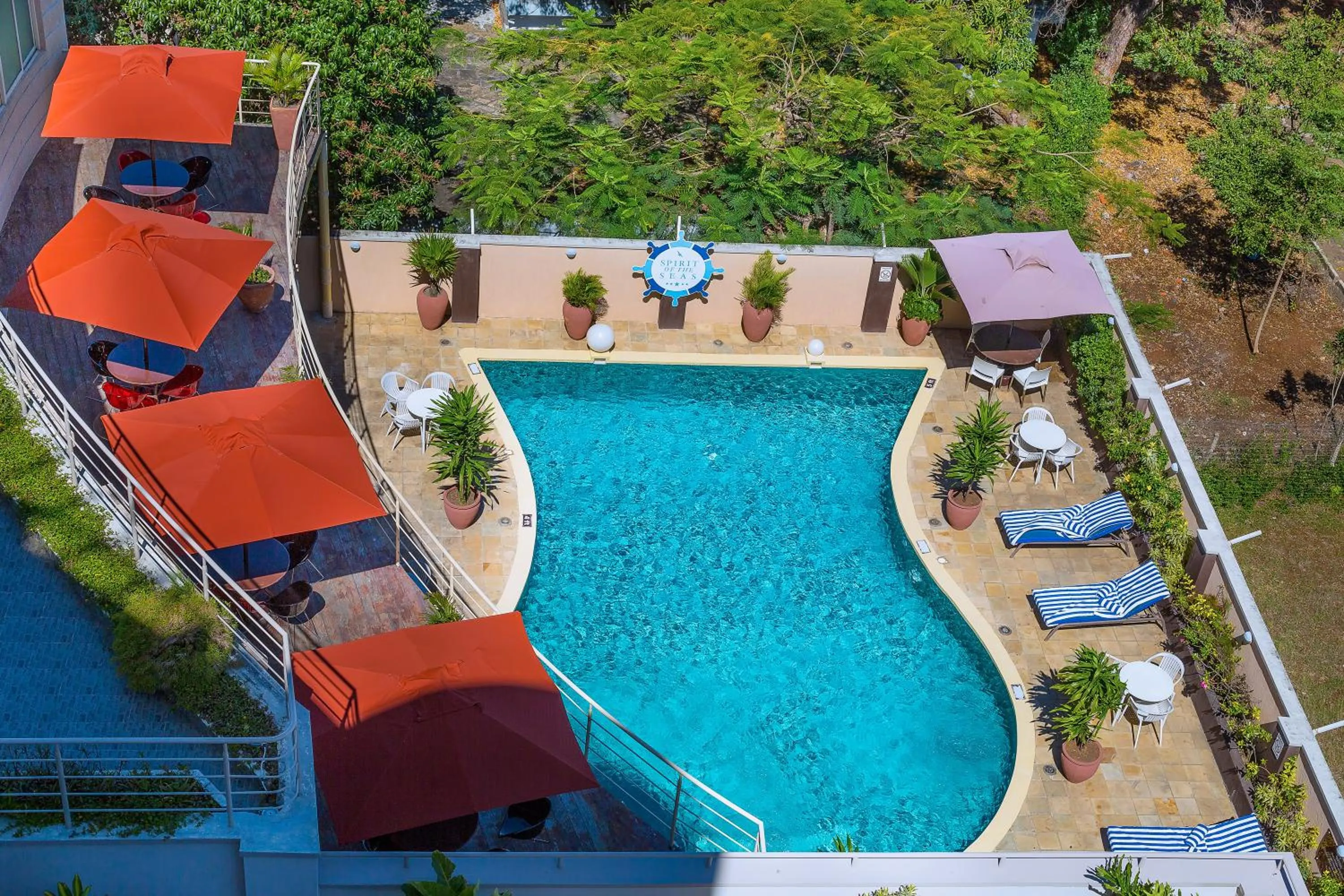 Swimming pool in Bliss Resort