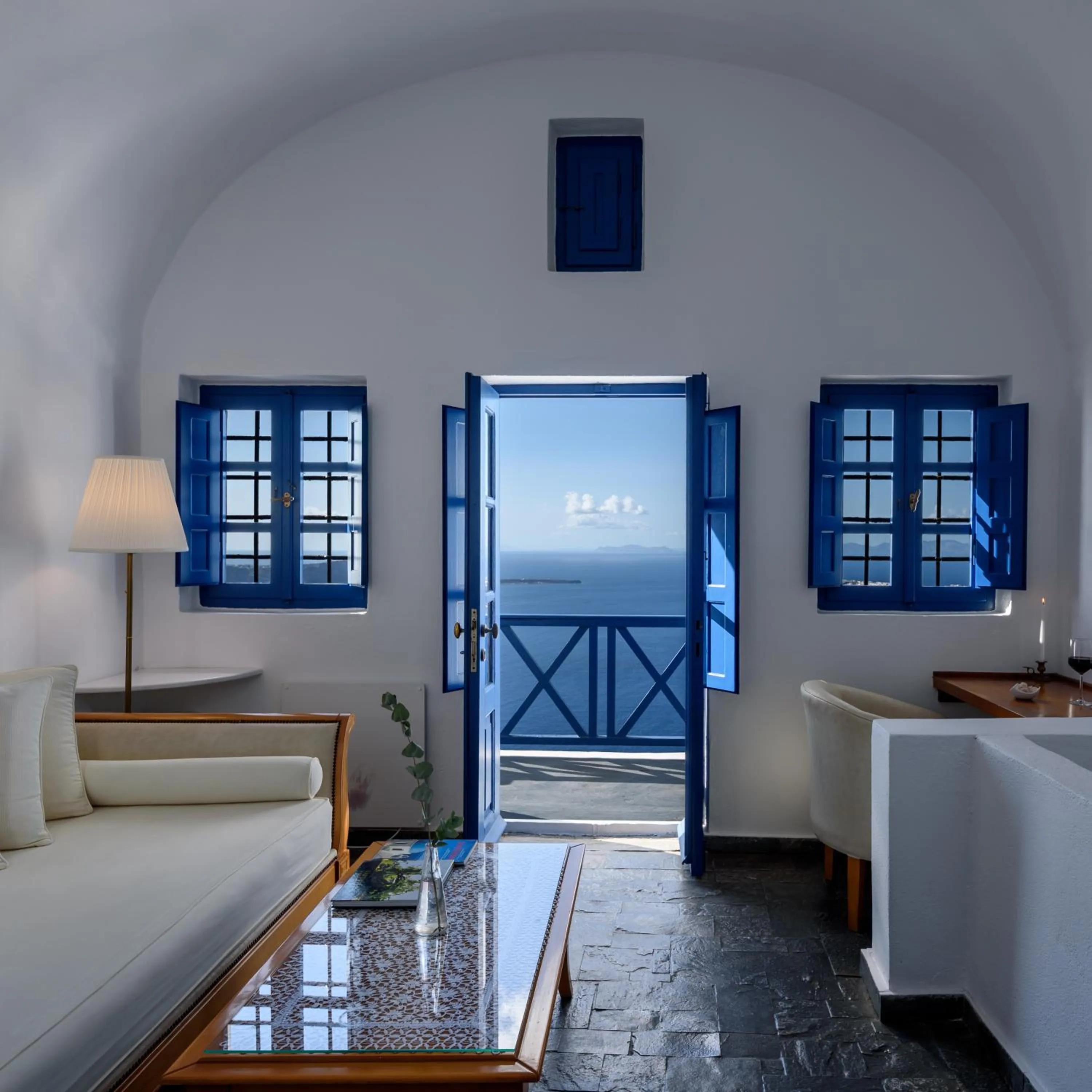 Living room in Heliotopos