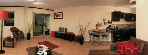 Living room in La Loggia Gateway Apartments