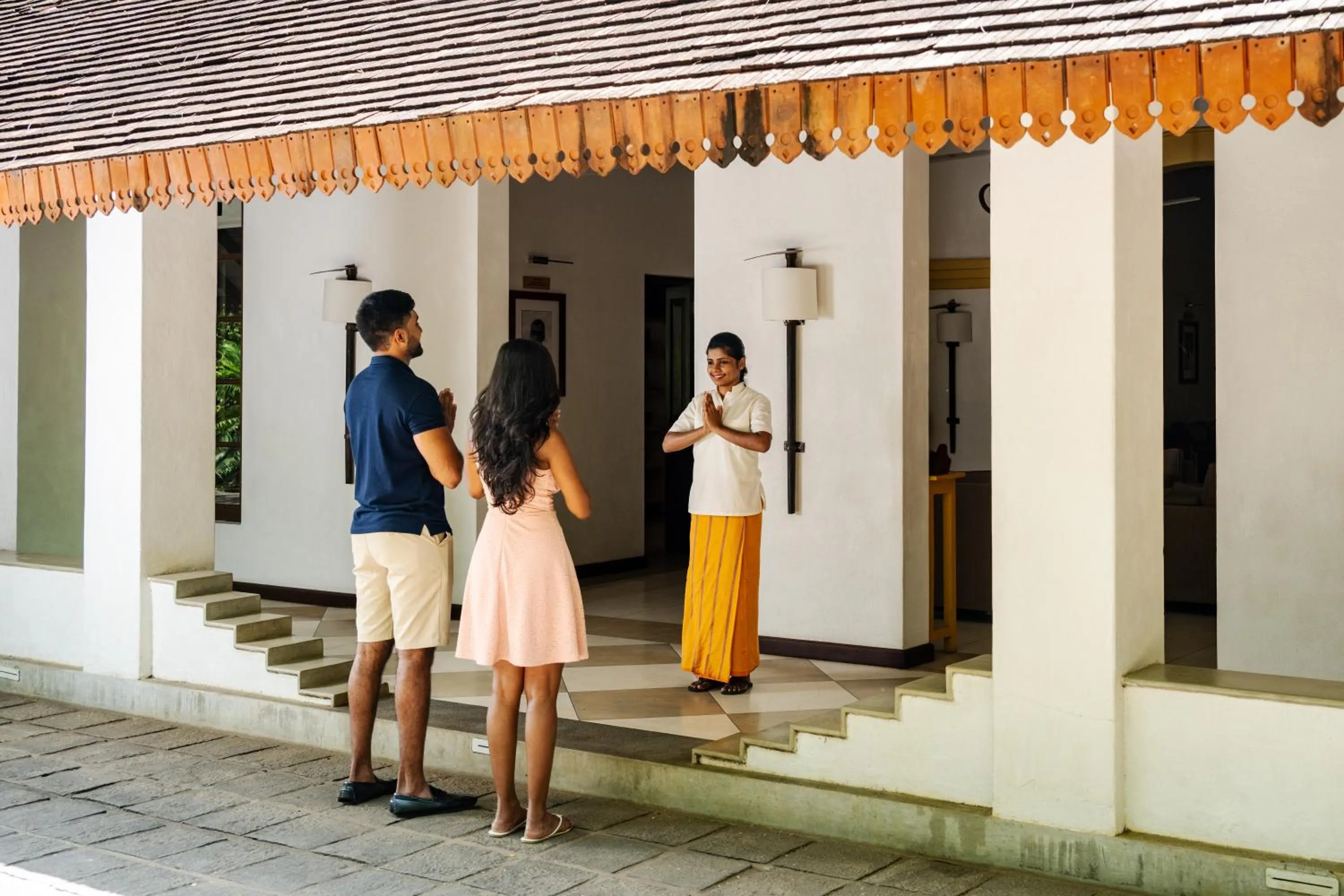 Facade/entrance in Jetwing Kaduruketha
