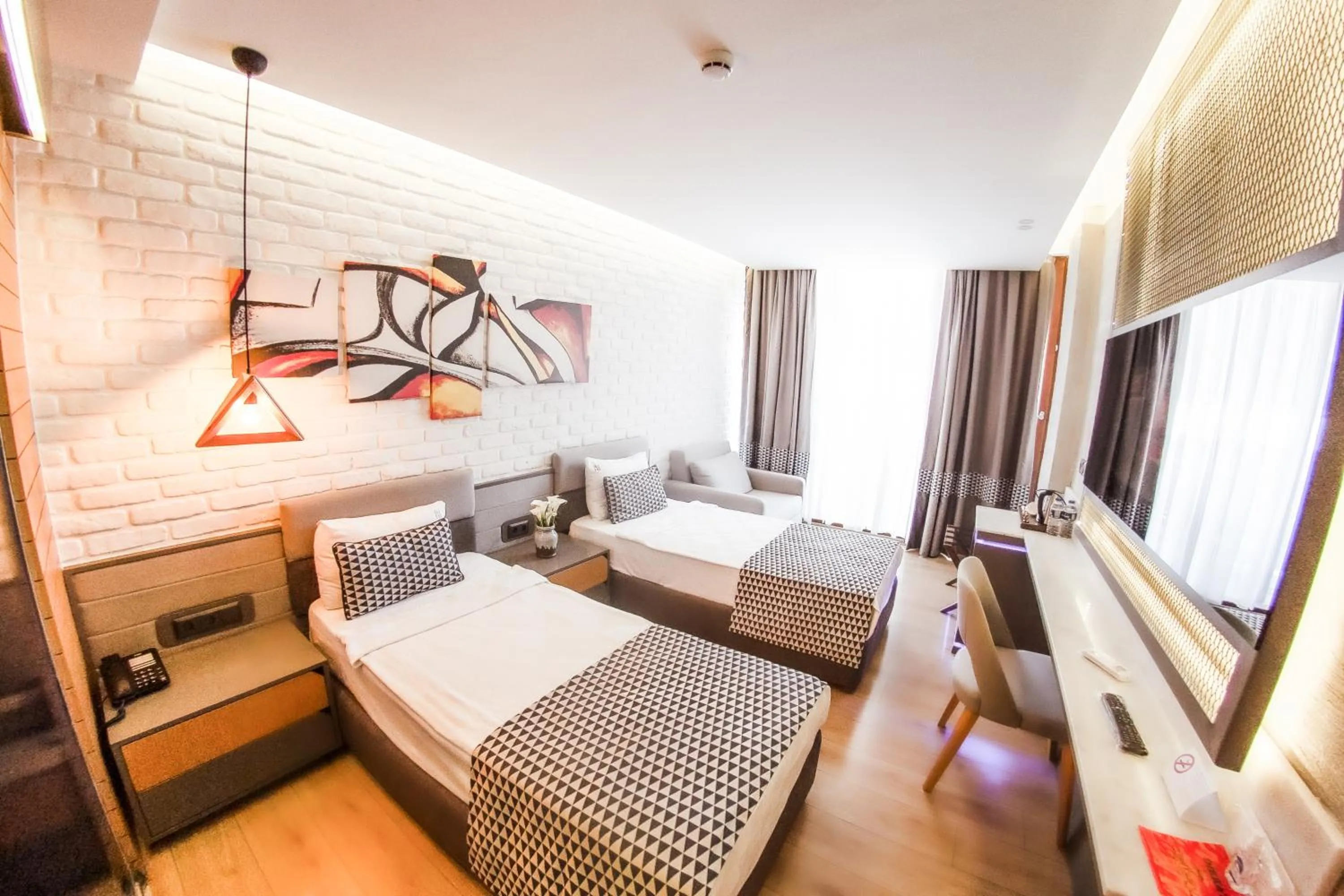 Bed in Laren Family Hotel & Spa - Boutique Class