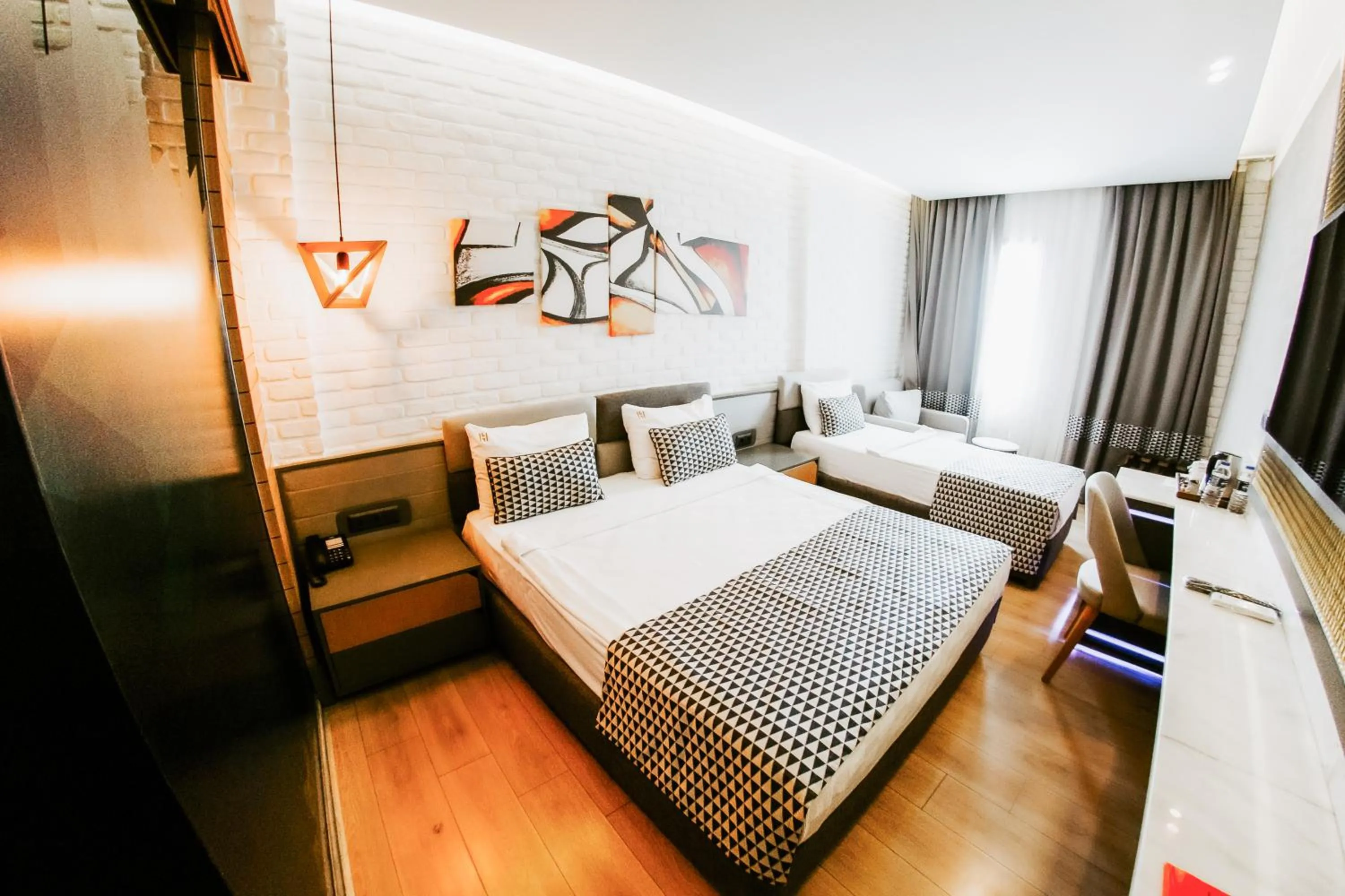 Bed in Laren Family Hotel & Spa - Boutique Class