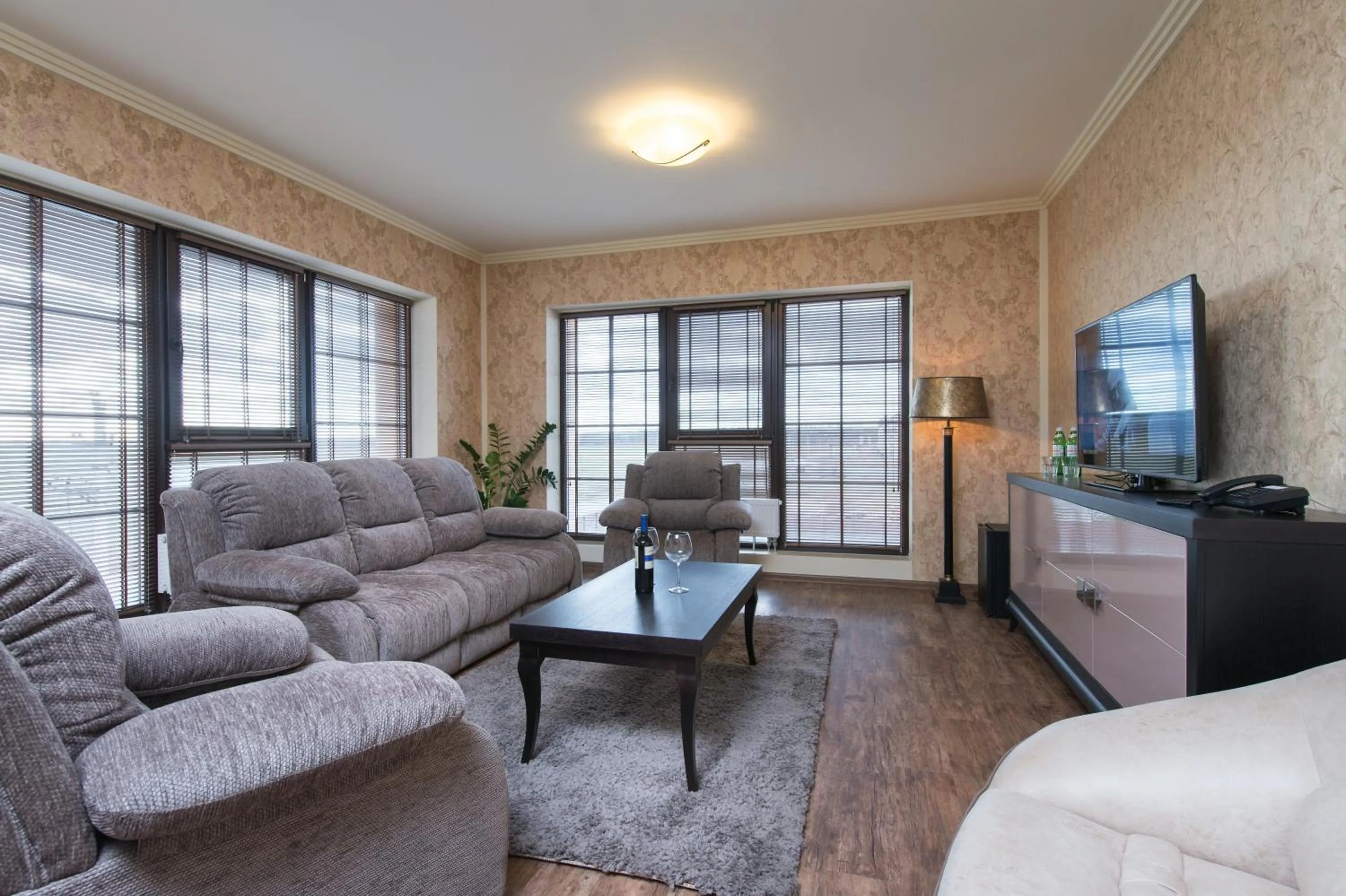 Living room in Green Villa