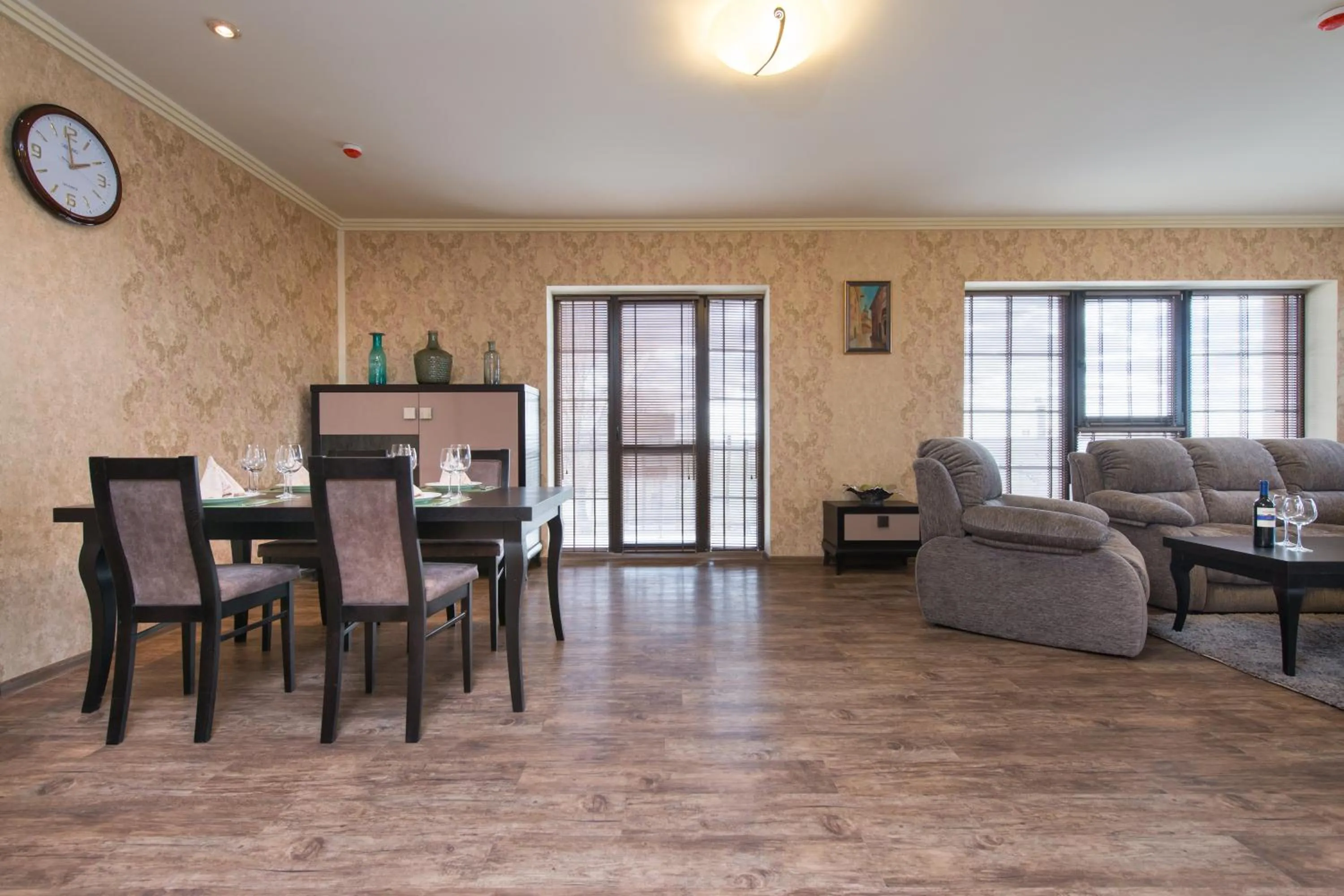 Living room in Green Villa