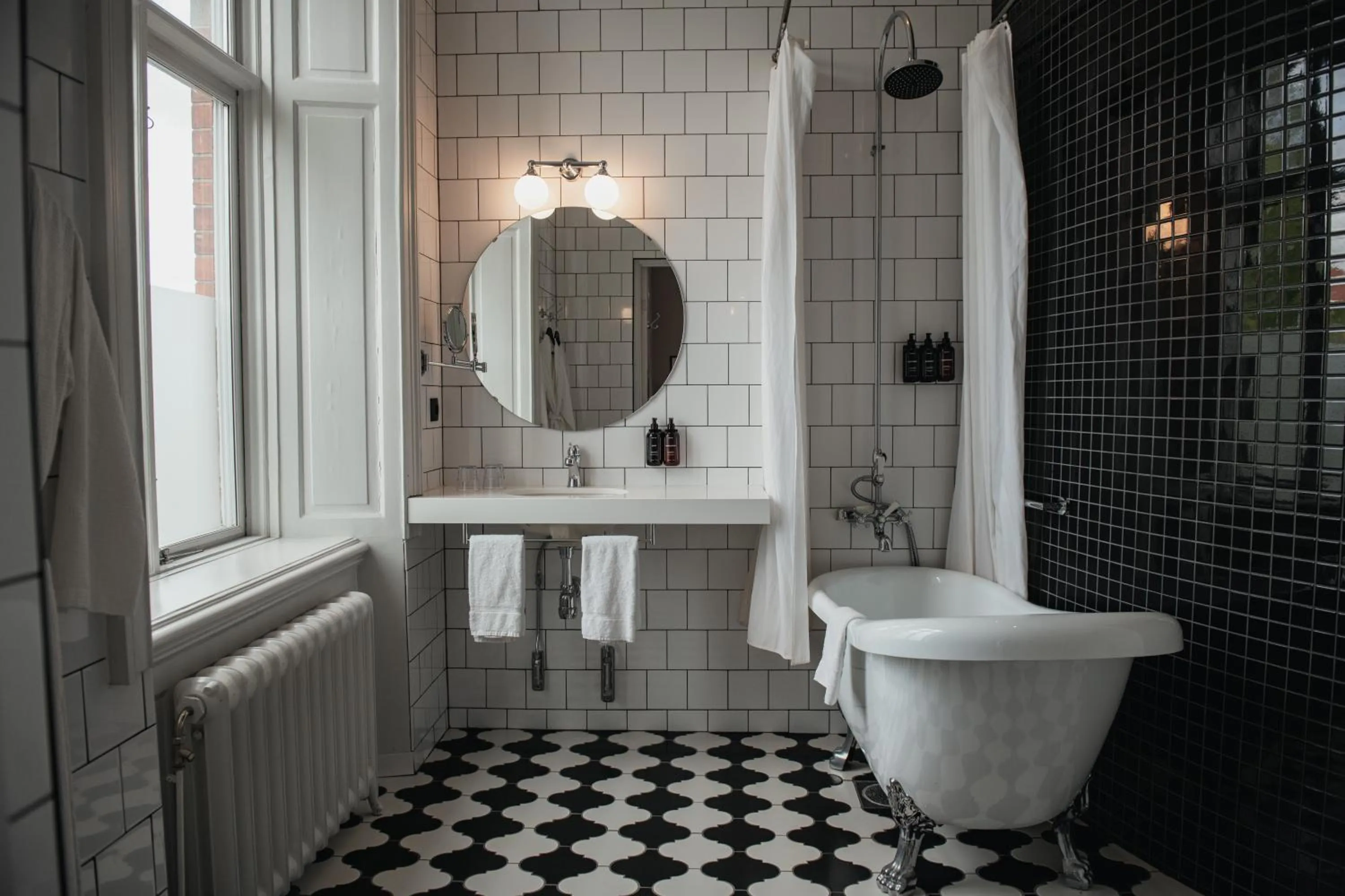 Property building in Home Hotel Borgen