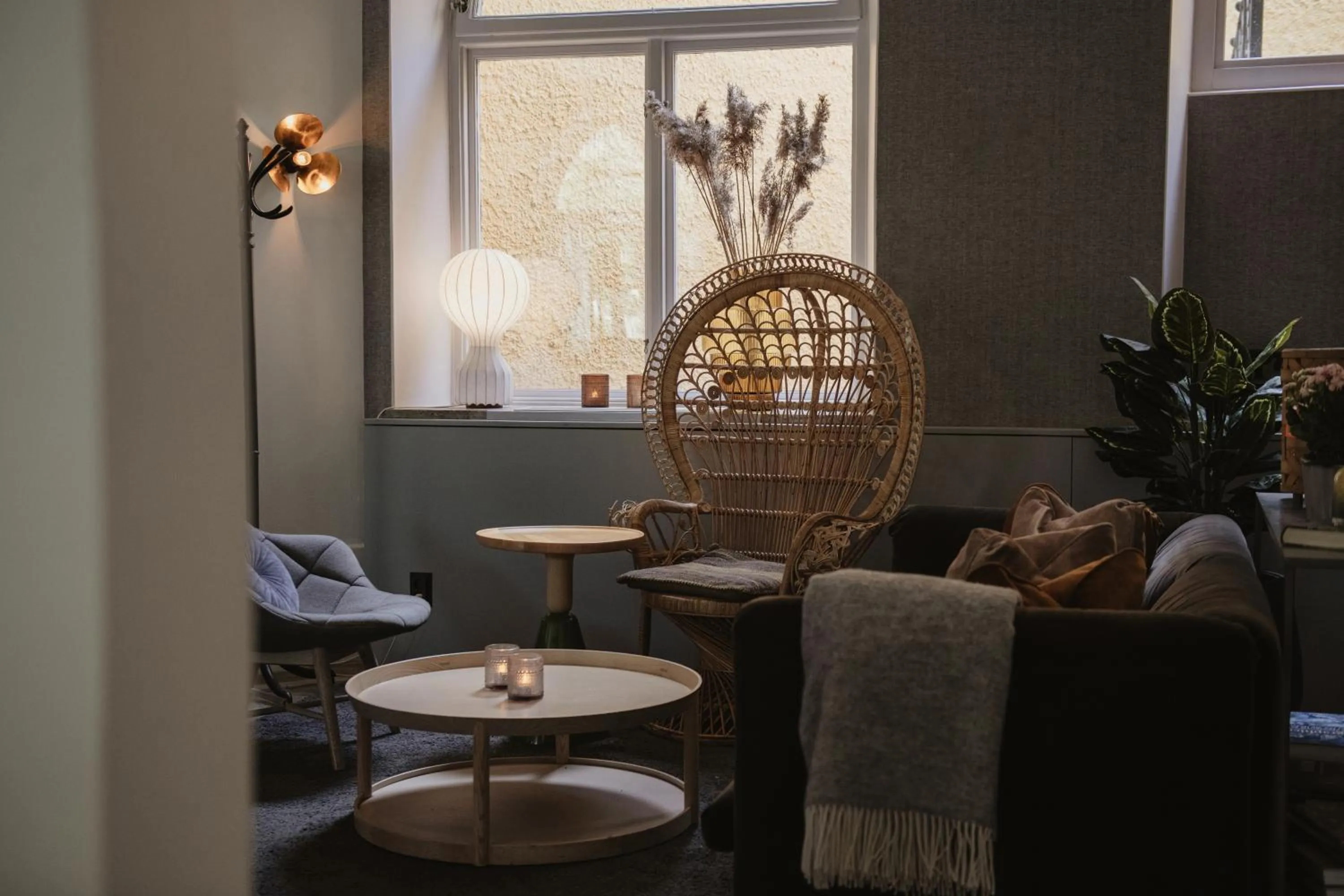 Lobby or reception in Home Hotel Borgen