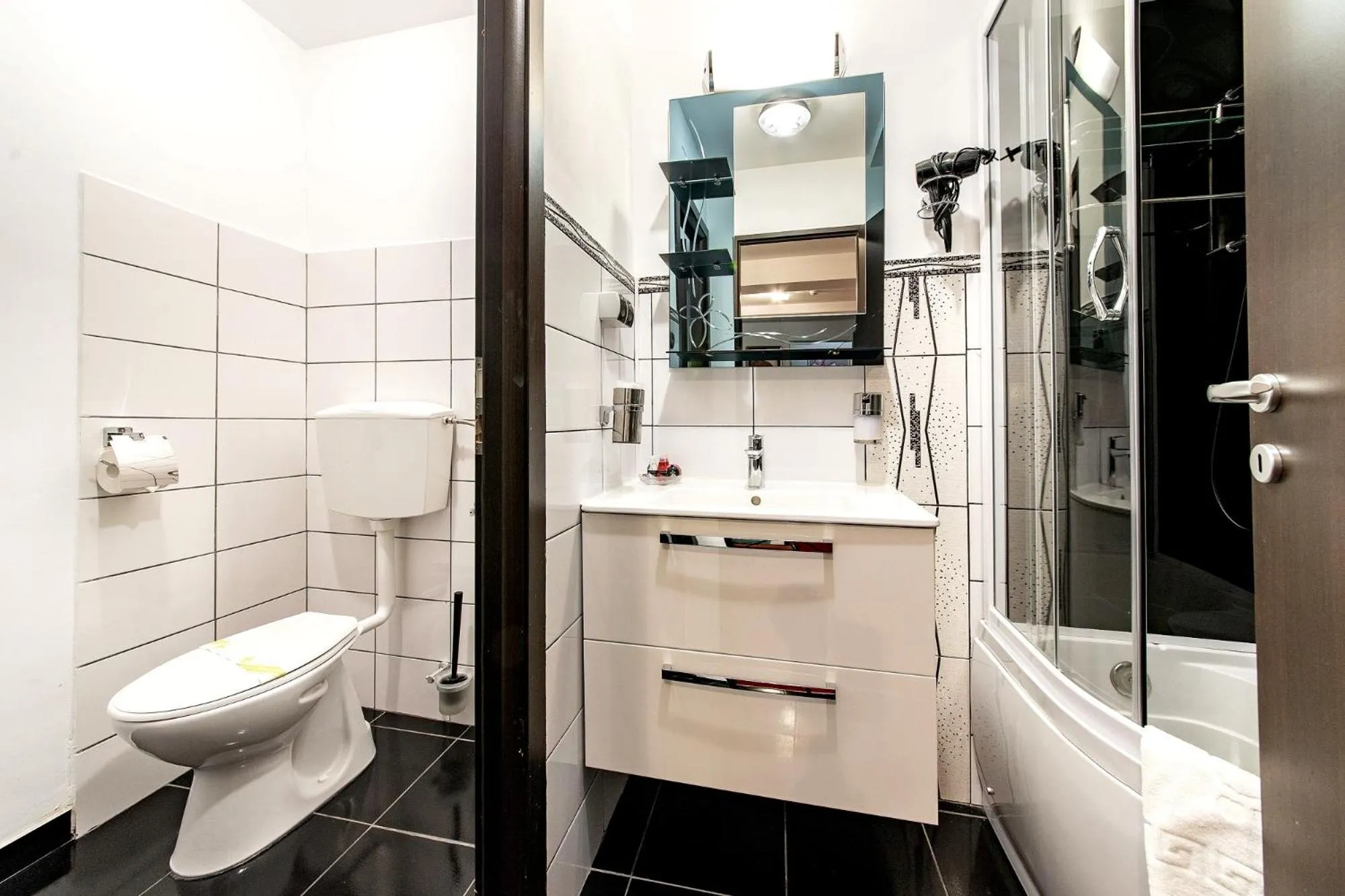 Bathroom in Bucur Accommodation