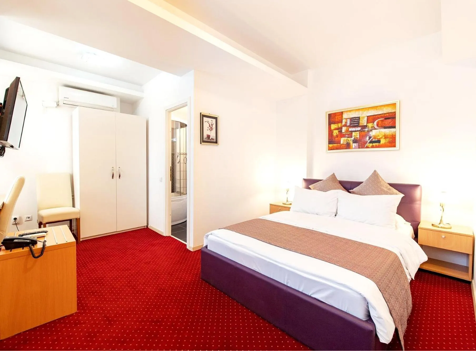 Bed in Bucur Accommodation