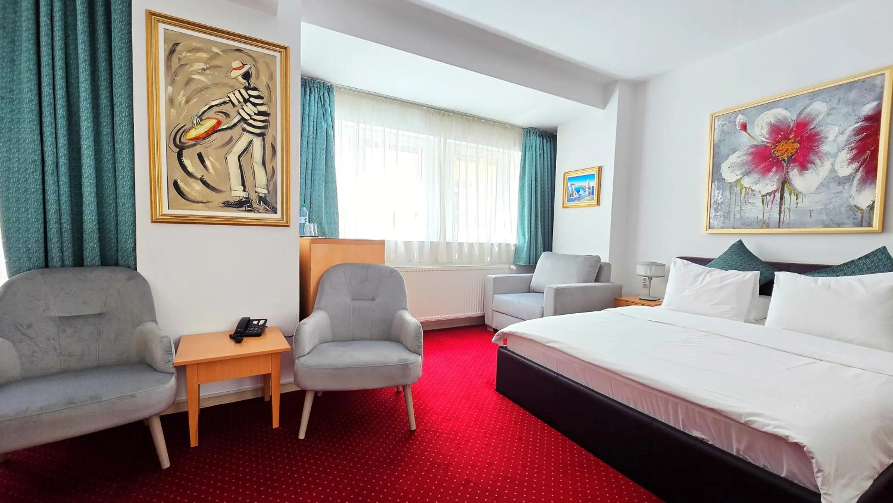 Bed in Bucur Accommodation