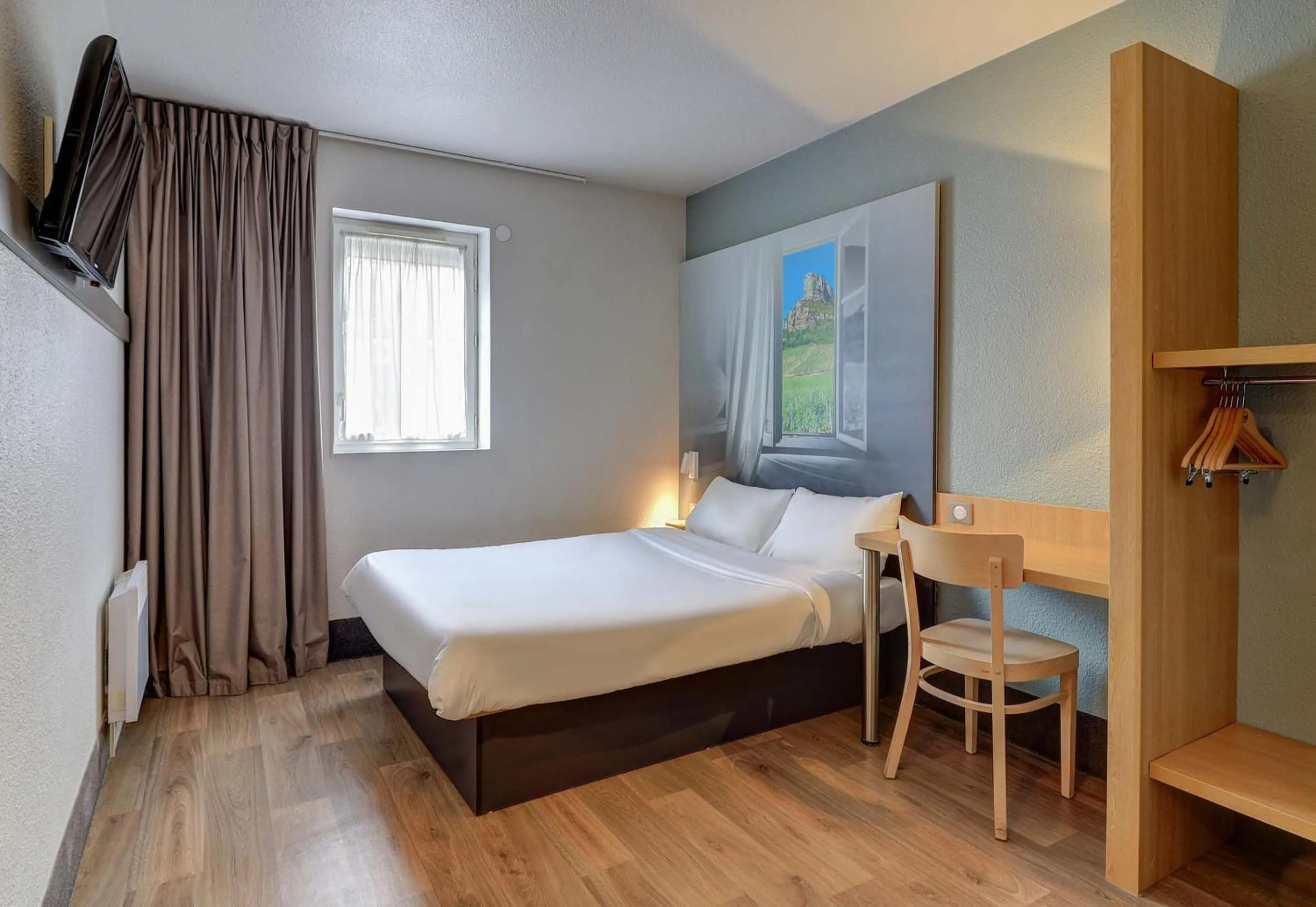 Bedroom, Bed in B&B HOTEL Chalon-Sur-Saone Sud