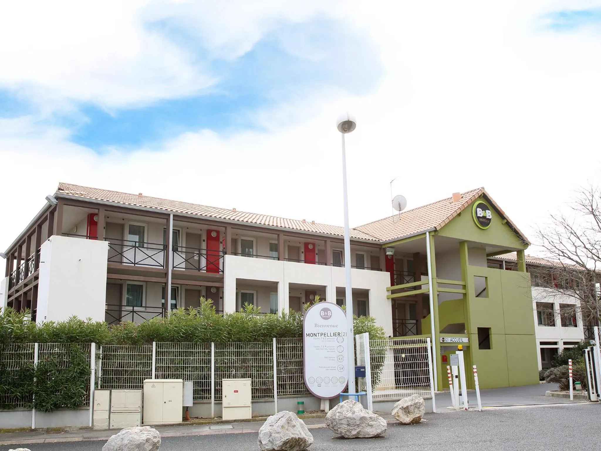 Facade/entrance in B&B HOTEL Montpellier 2