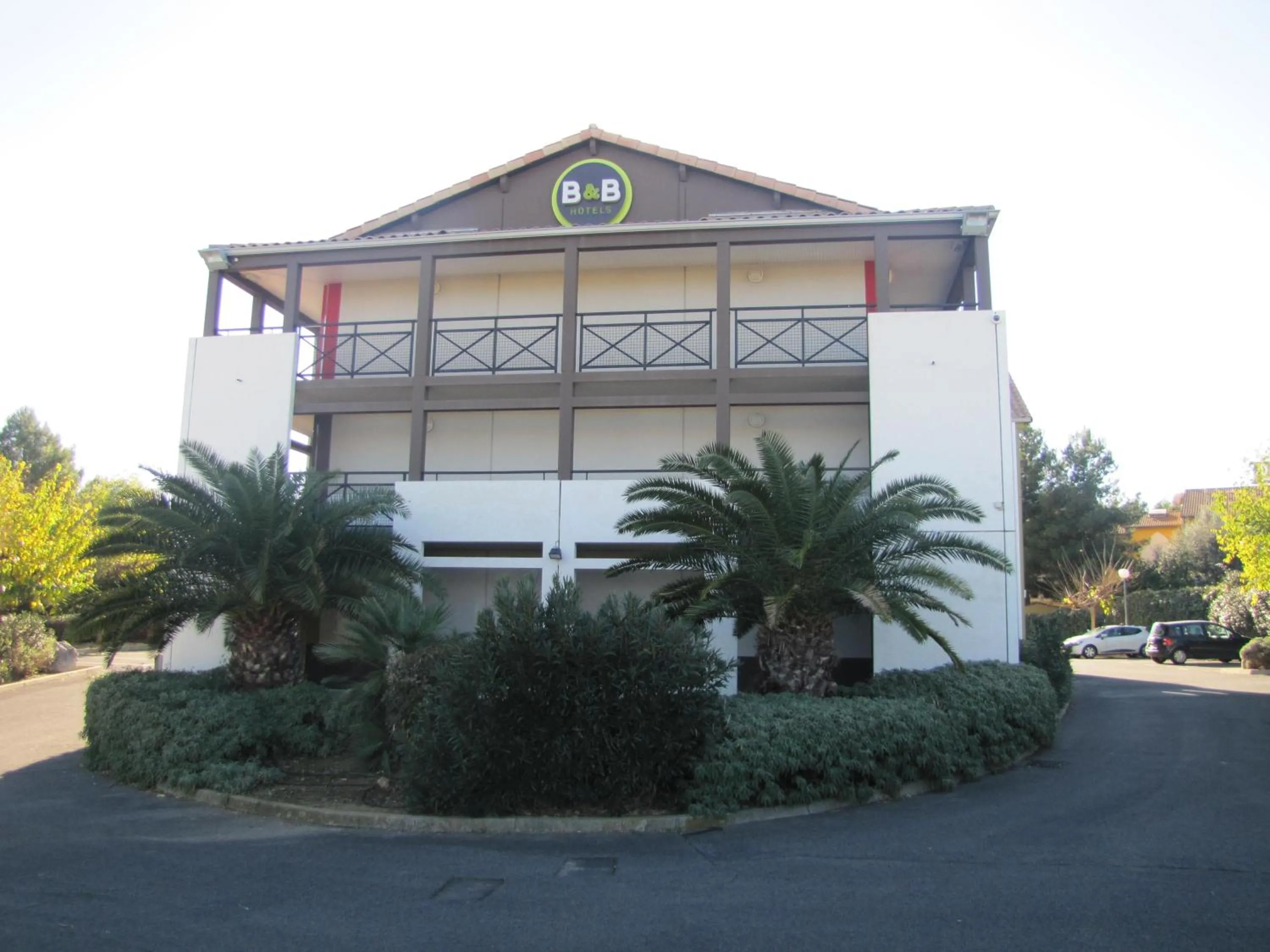Property building in B&B HOTEL Montpellier 2