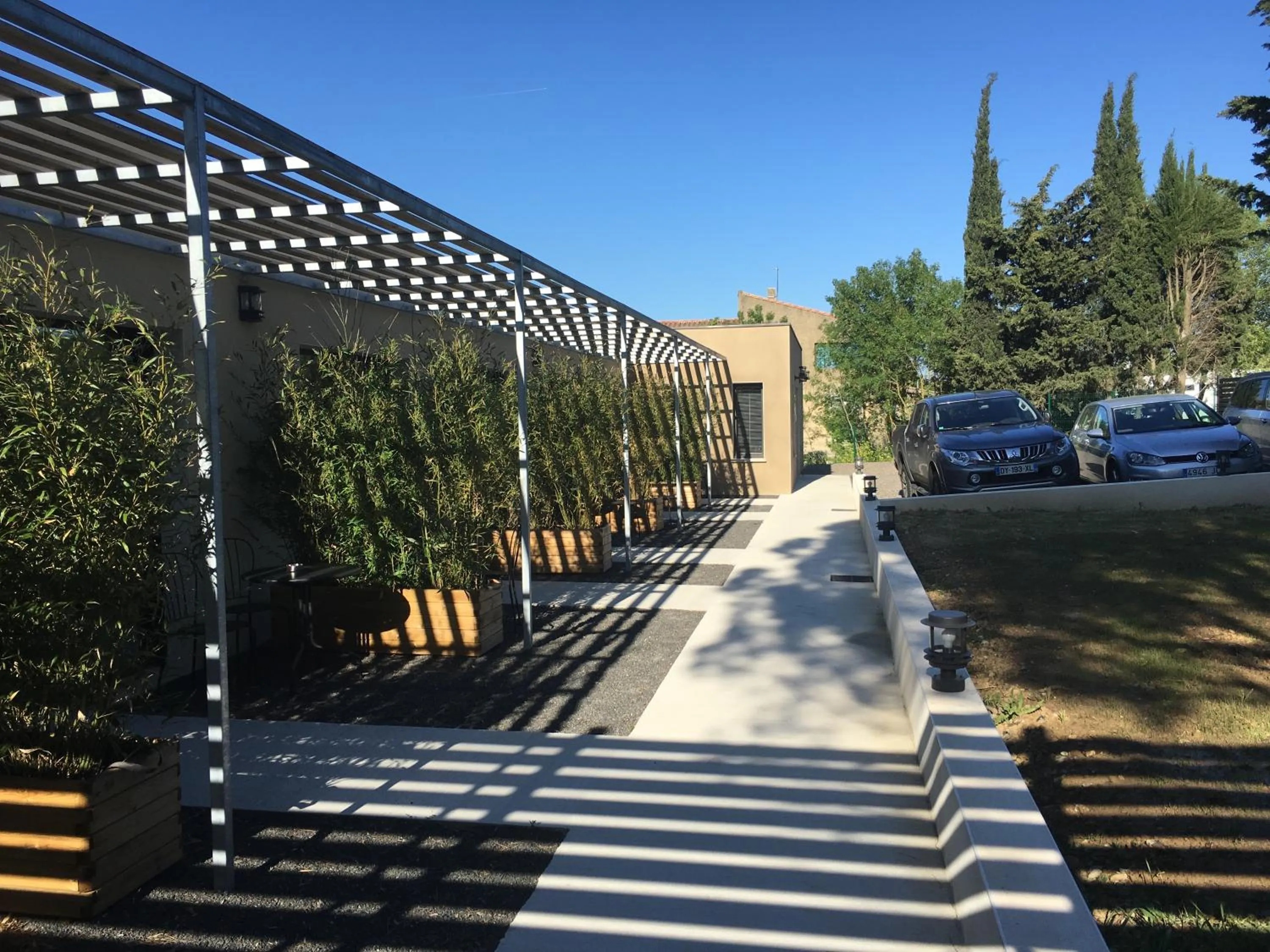 Patio in 514 Appart Hotel