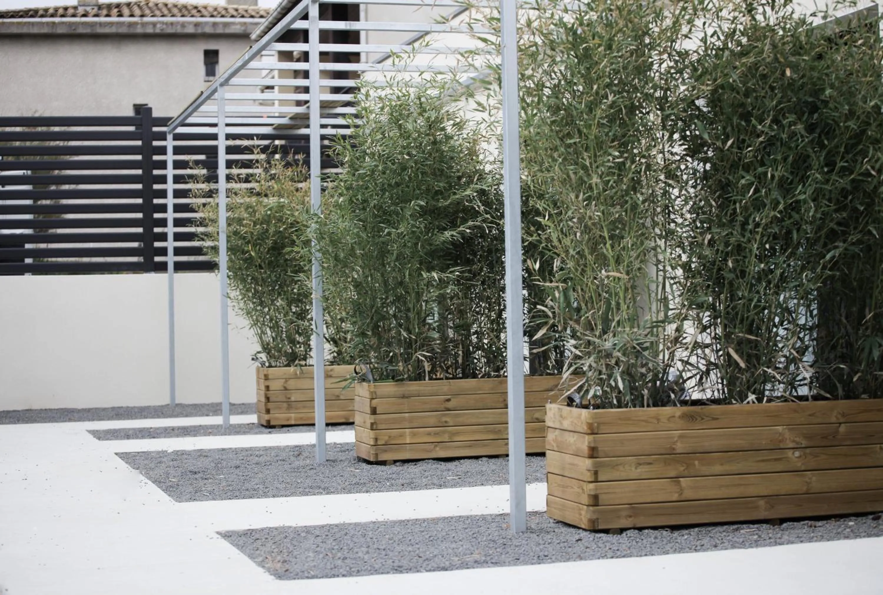 Patio in 514 Appart Hotel