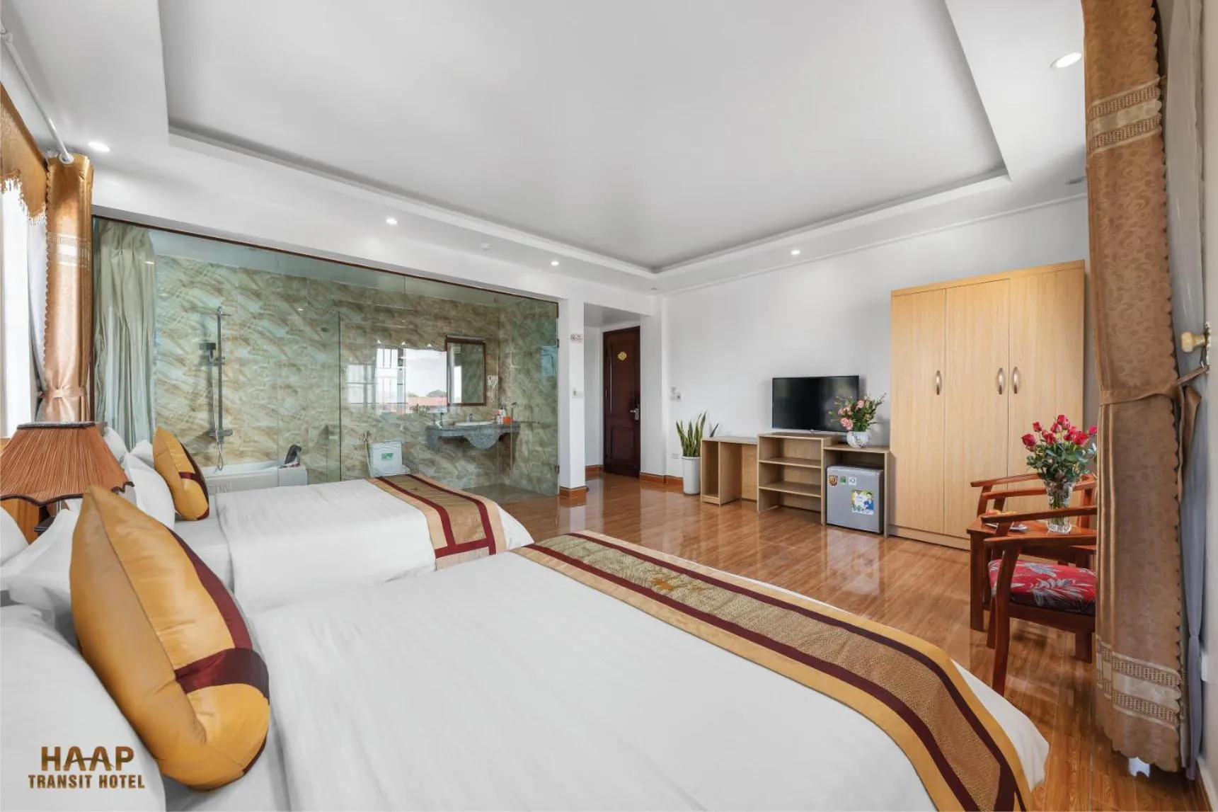 Bed in HAAP Transit Hotel