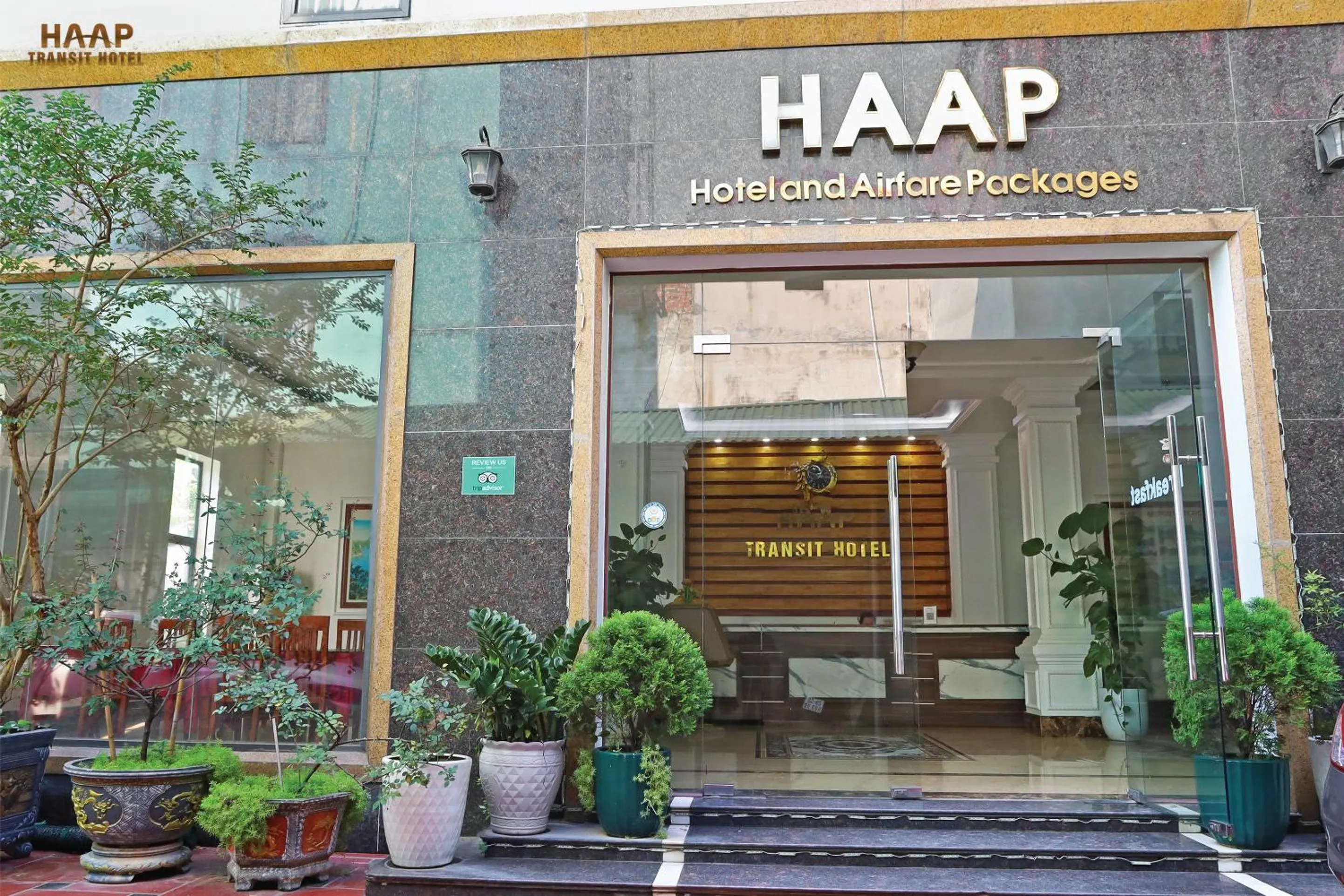 Property building in HAAP Transit Hotel