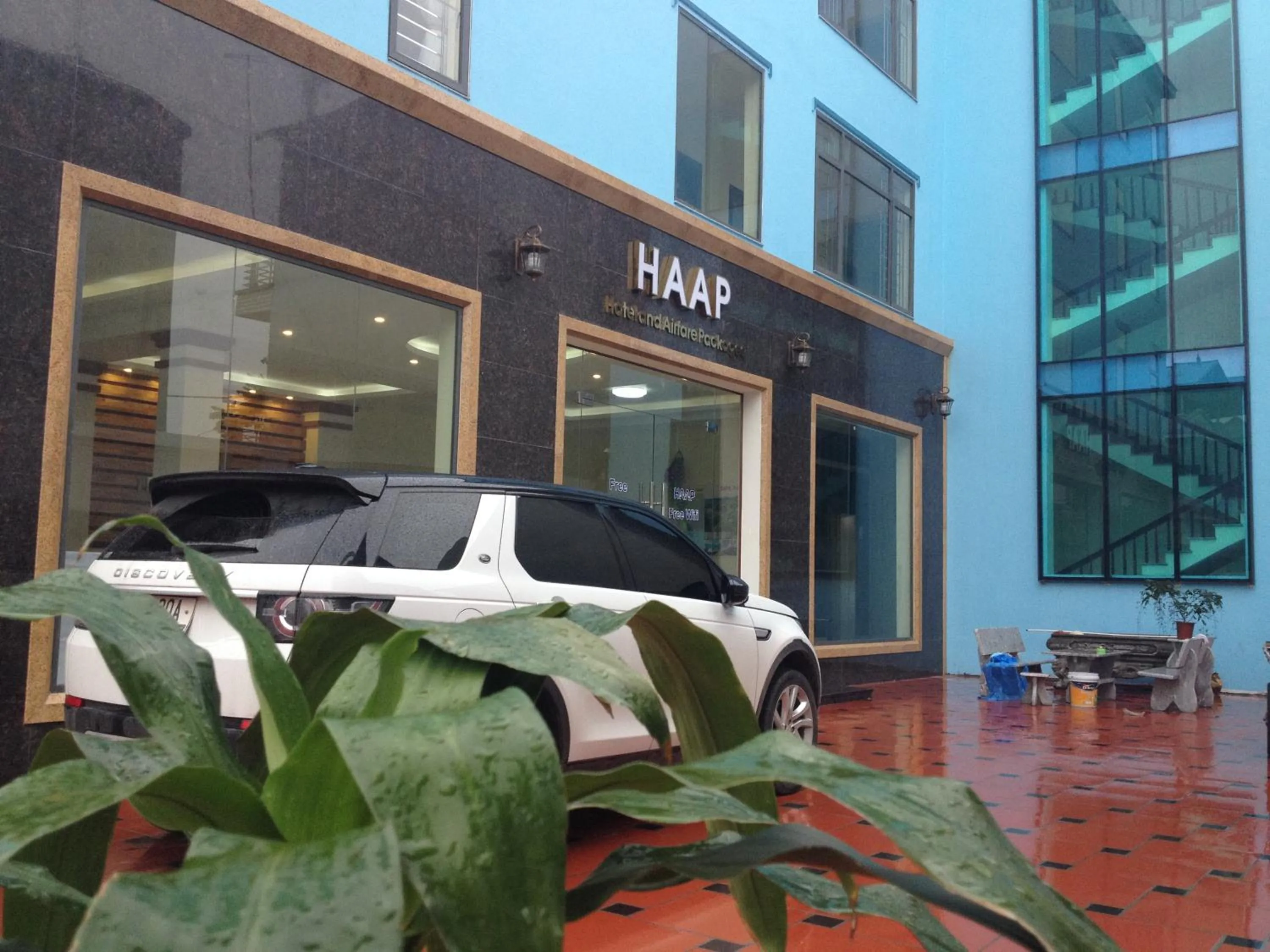 On site in HAAP Transit Hotel