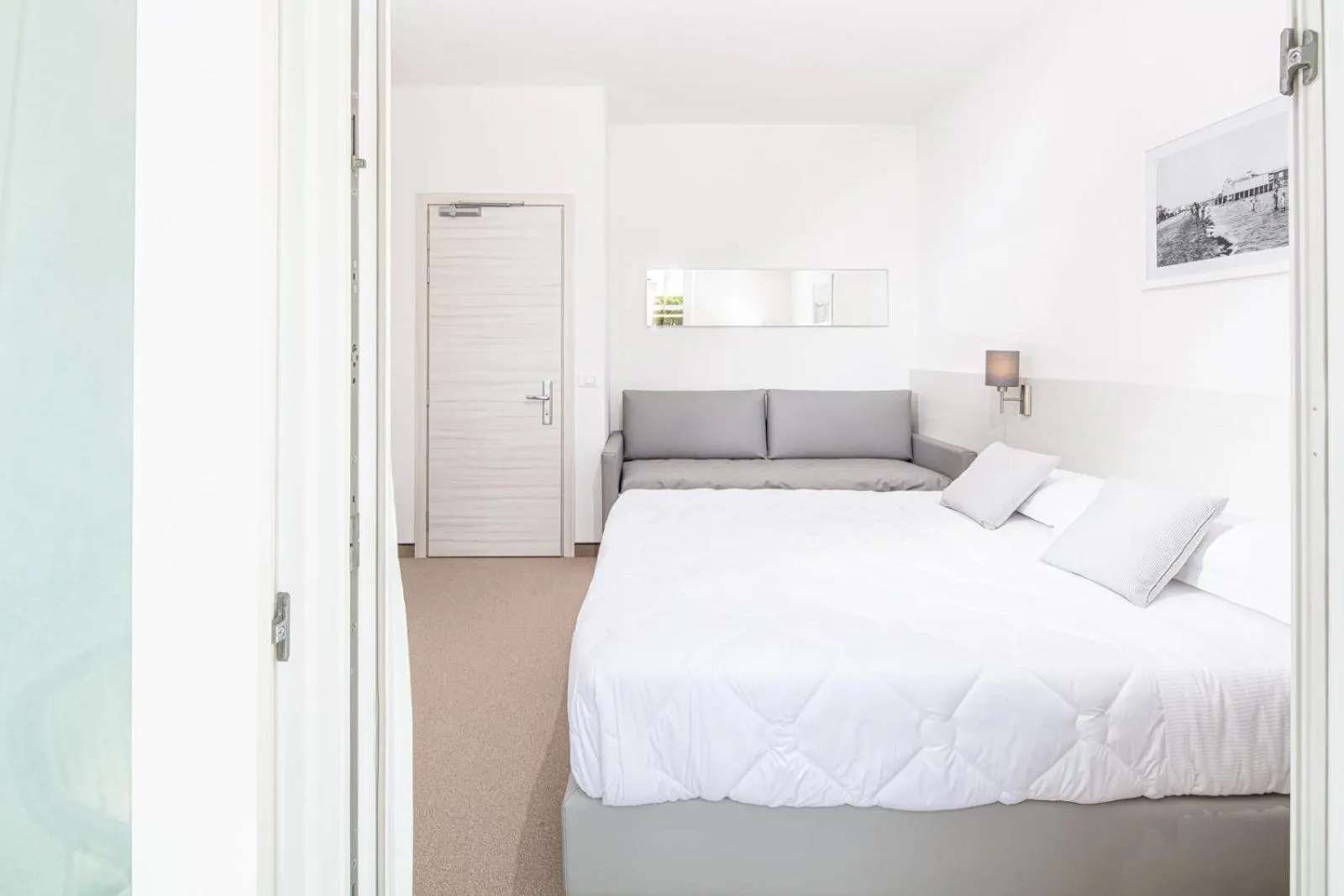 Bedroom, Bed in Hotel Centrale