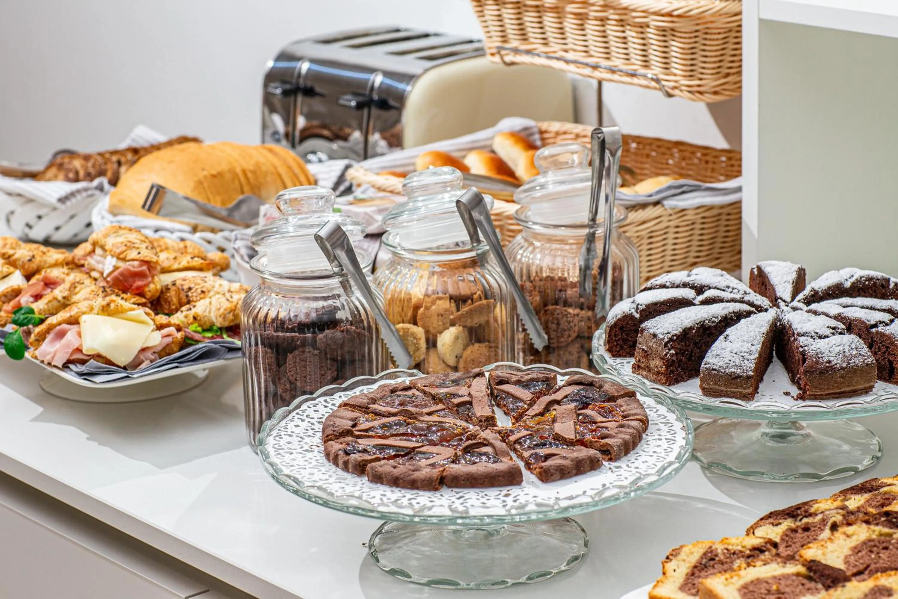 Italian breakfast in Hotel Centrale