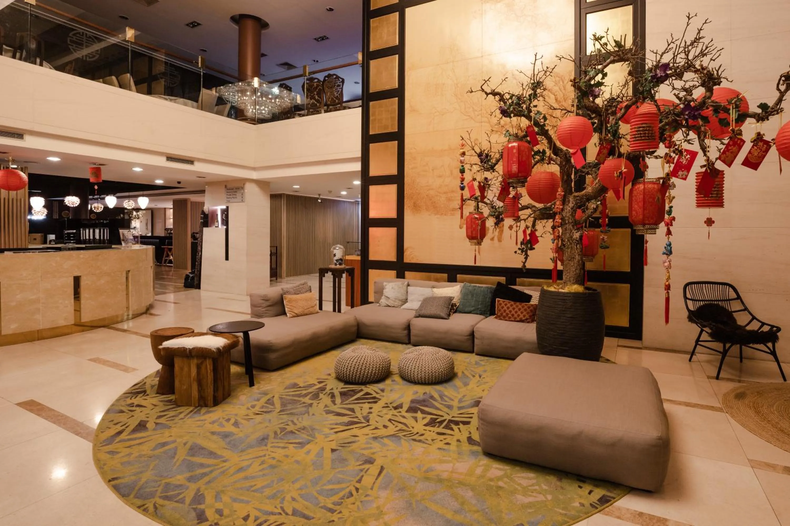 Lobby or reception in Shanghai Hotel Holland