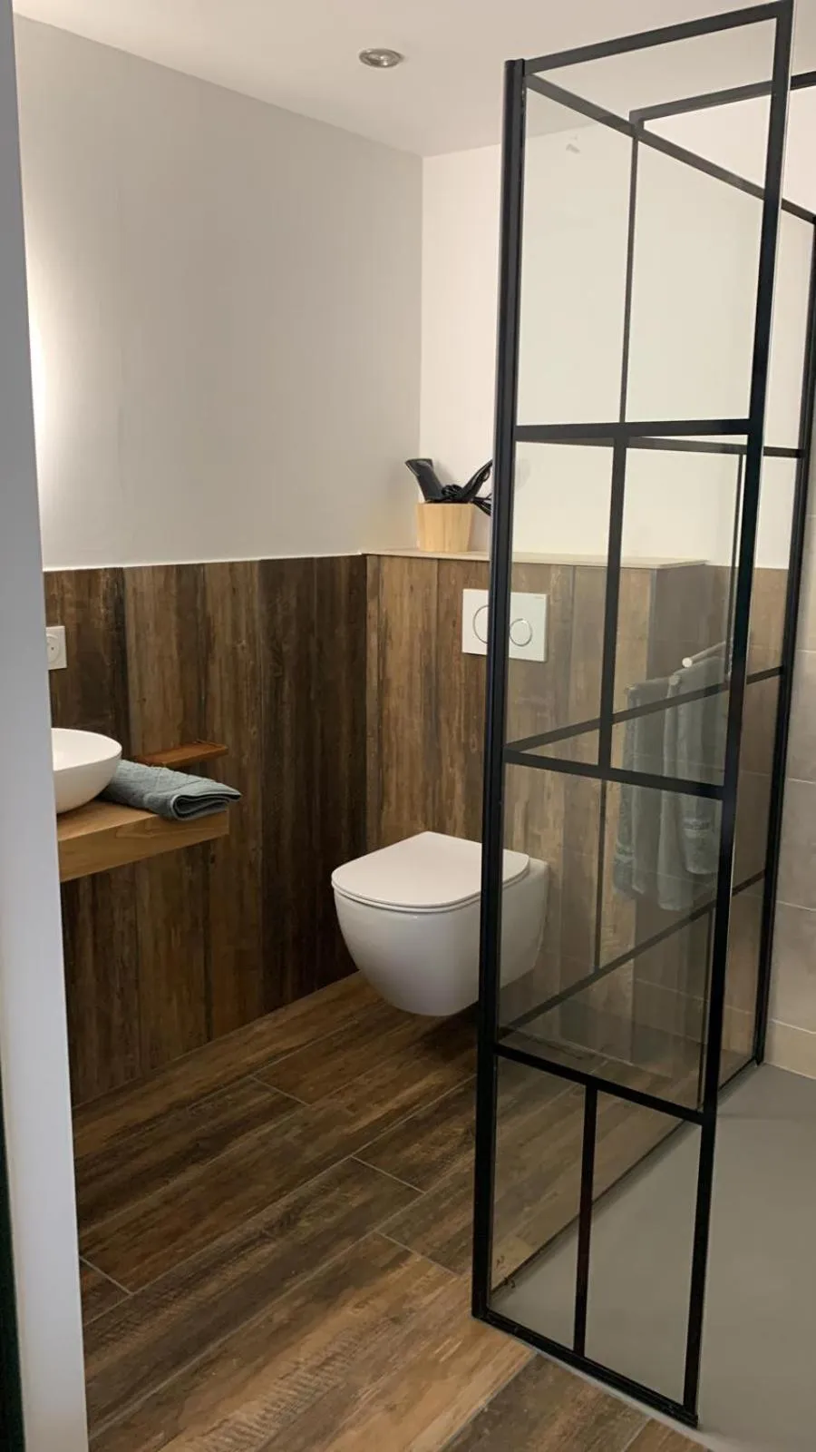 Bathroom in B&B La Vieille Source