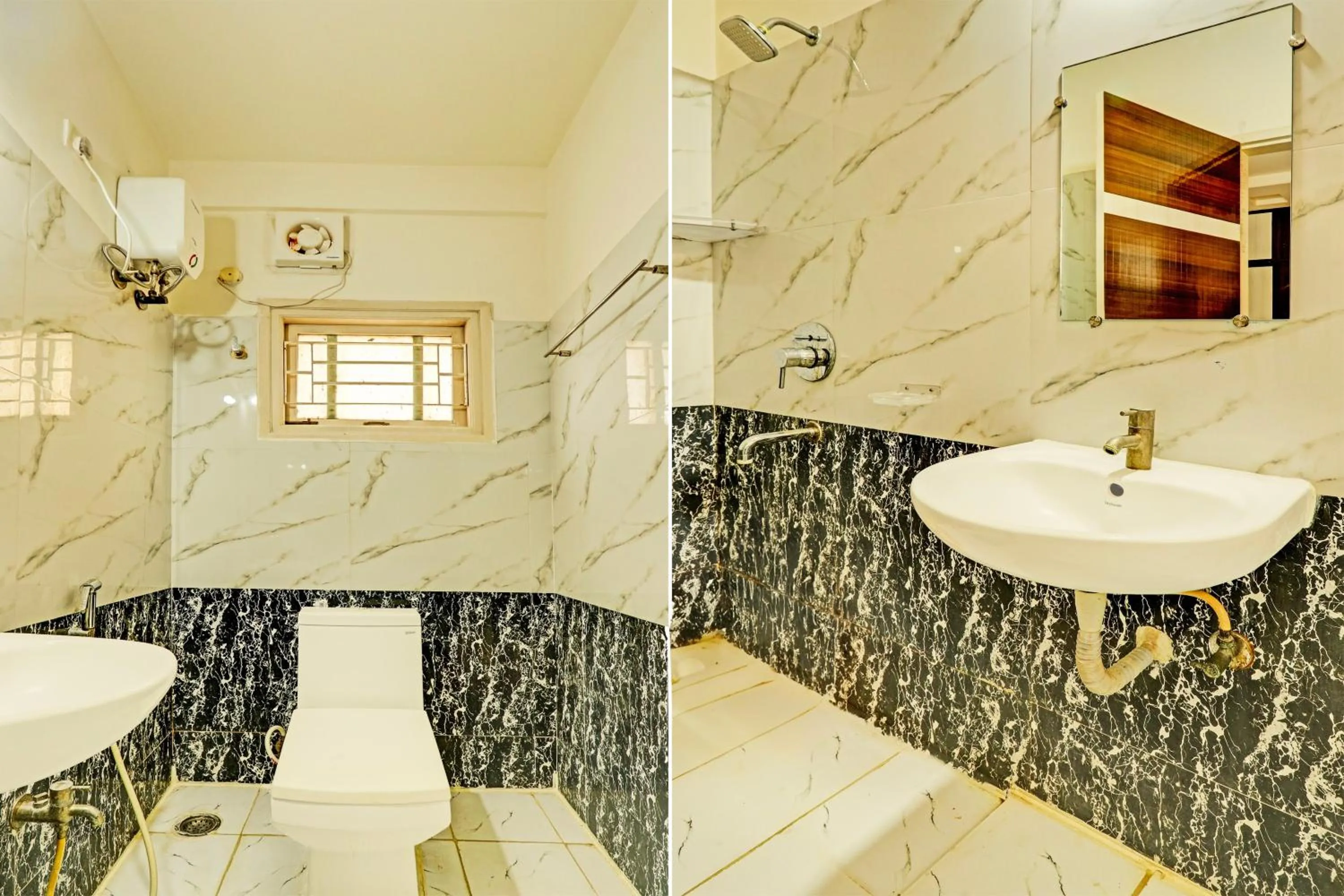 Bathroom in Super Collection O Q Suites Madhapur