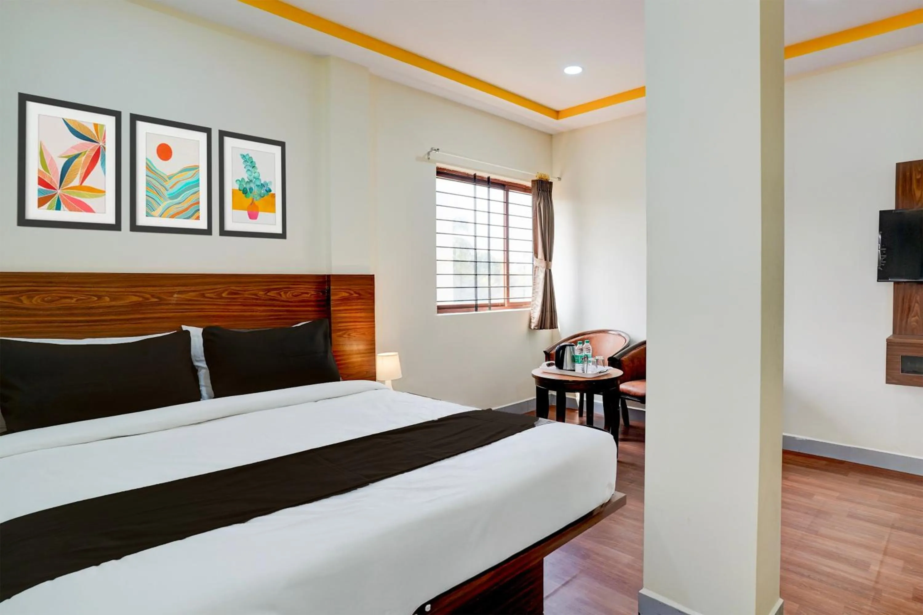 Bedroom, Bed in Hotel O By OYO Shiva's Inn