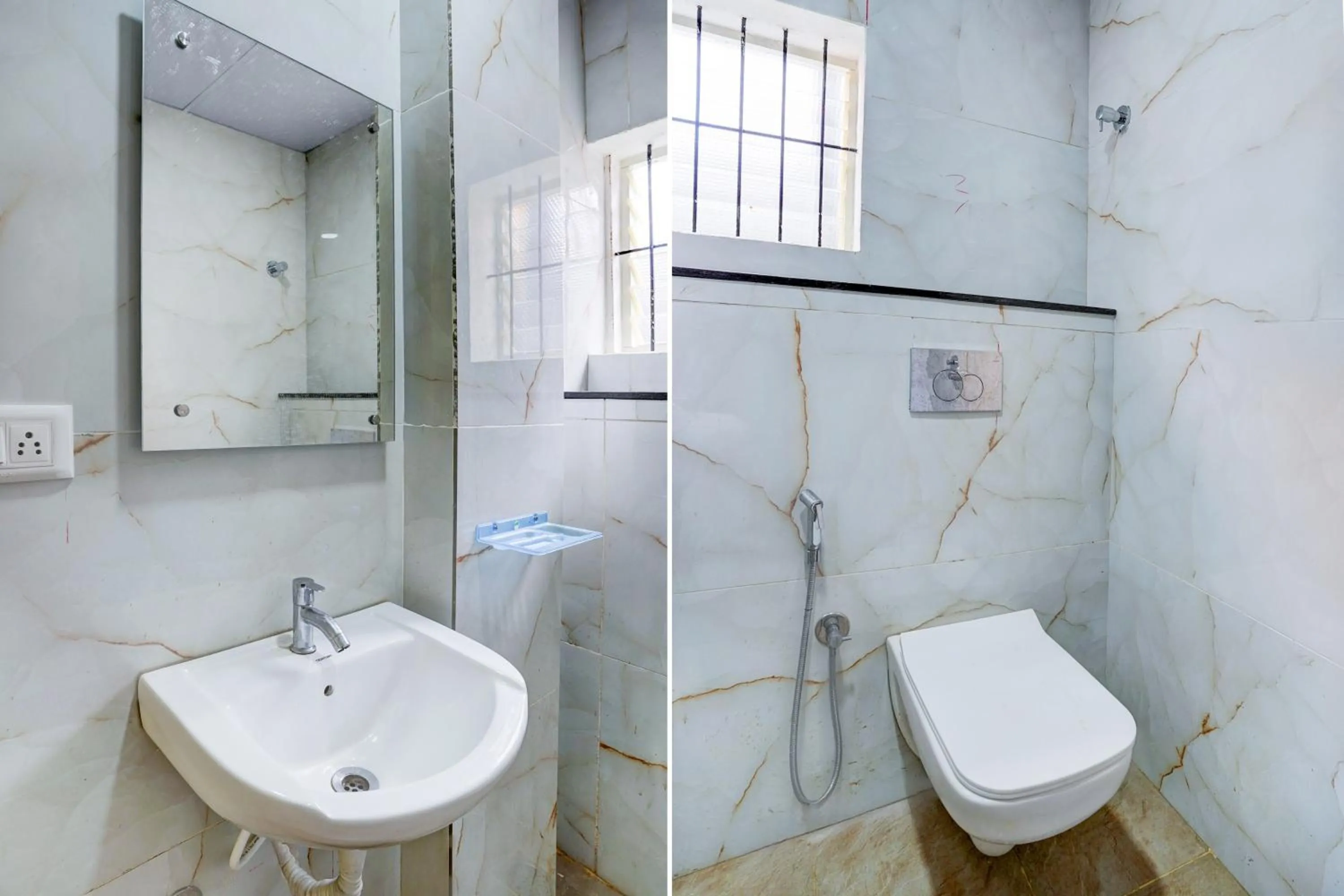 Bathroom in Hotel O By OYO Shiva's Inn
