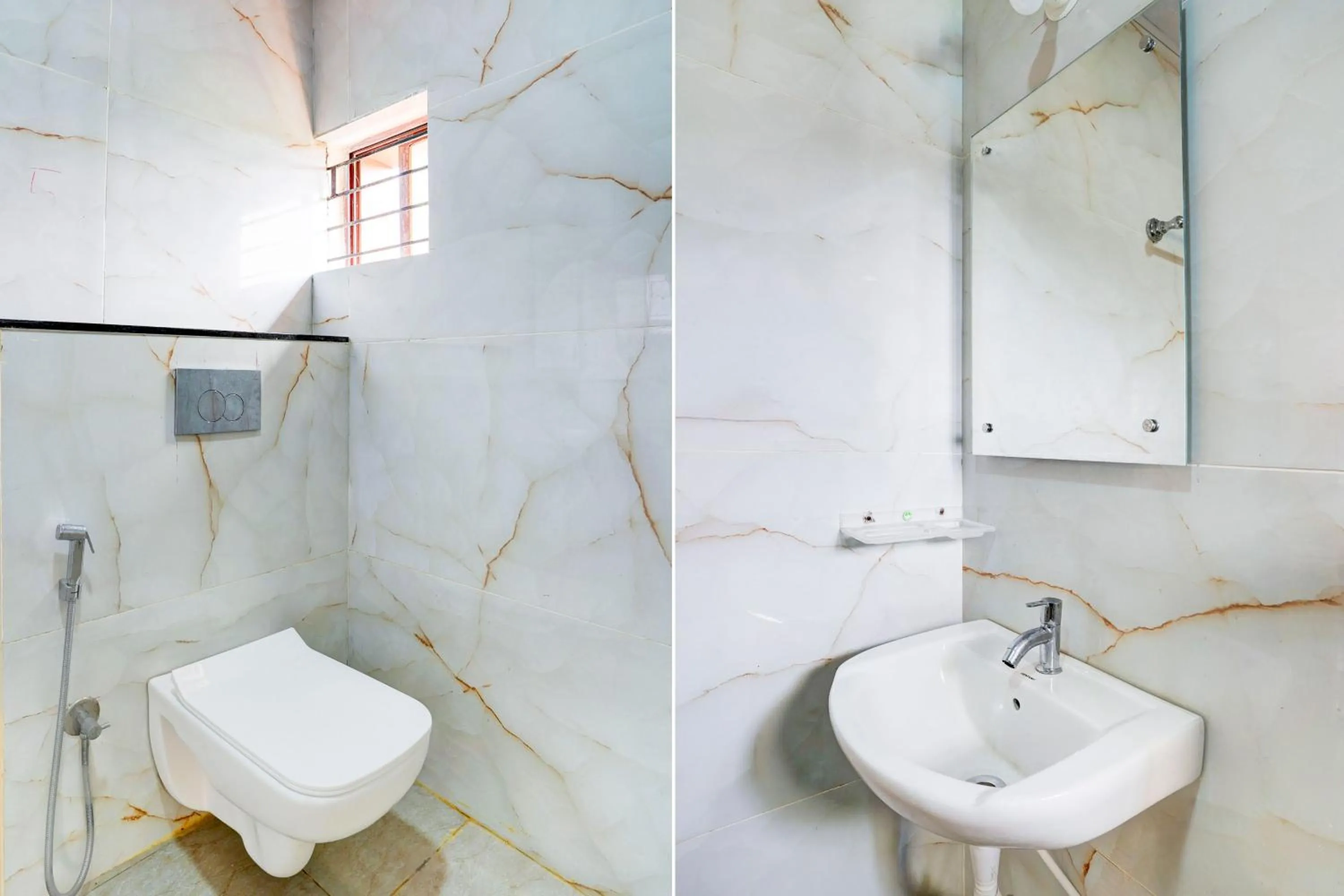 Bathroom in Hotel O By OYO Shiva's Inn