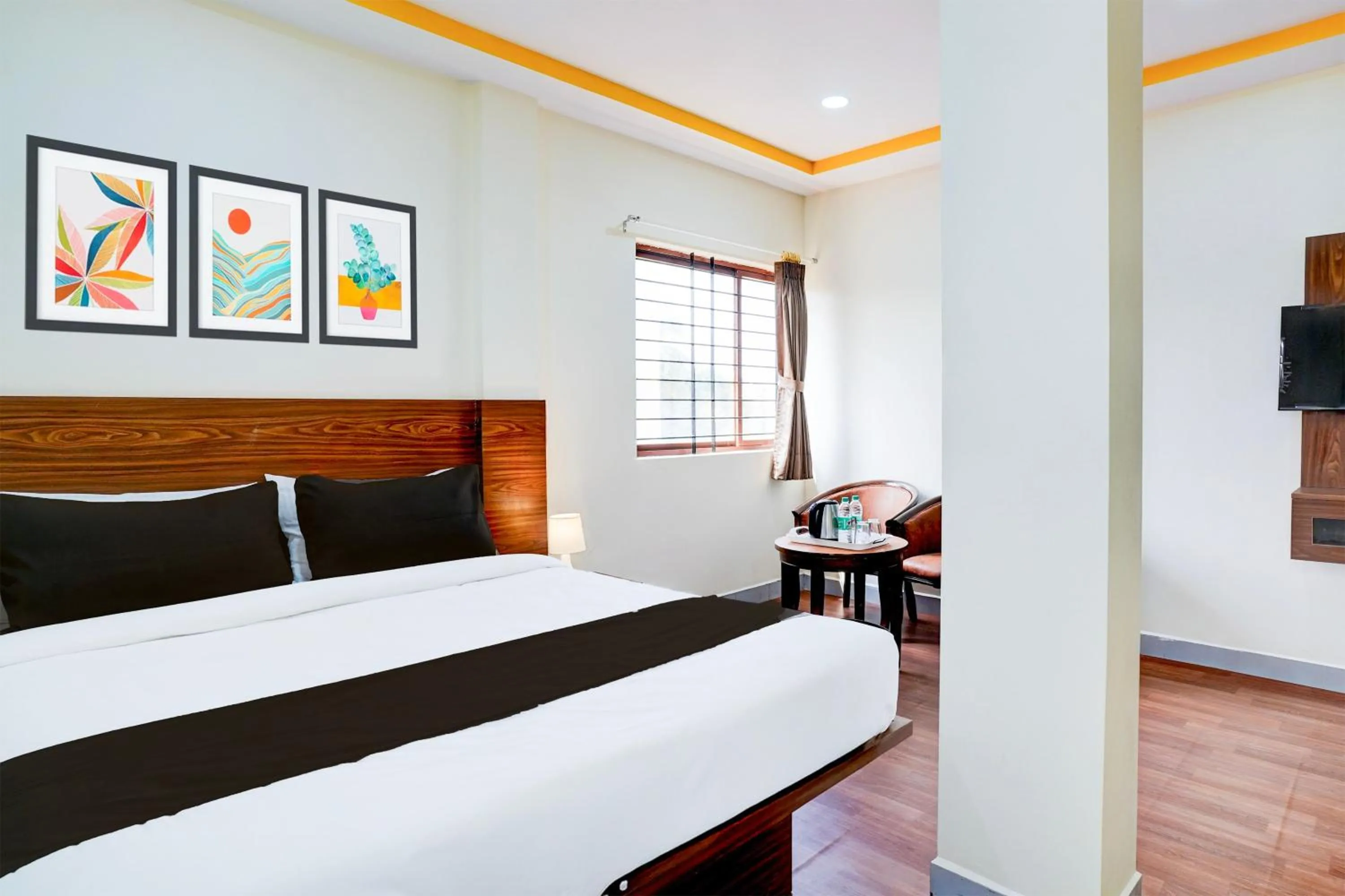 Bedroom, Bed in Hotel O By OYO Shiva's Inn