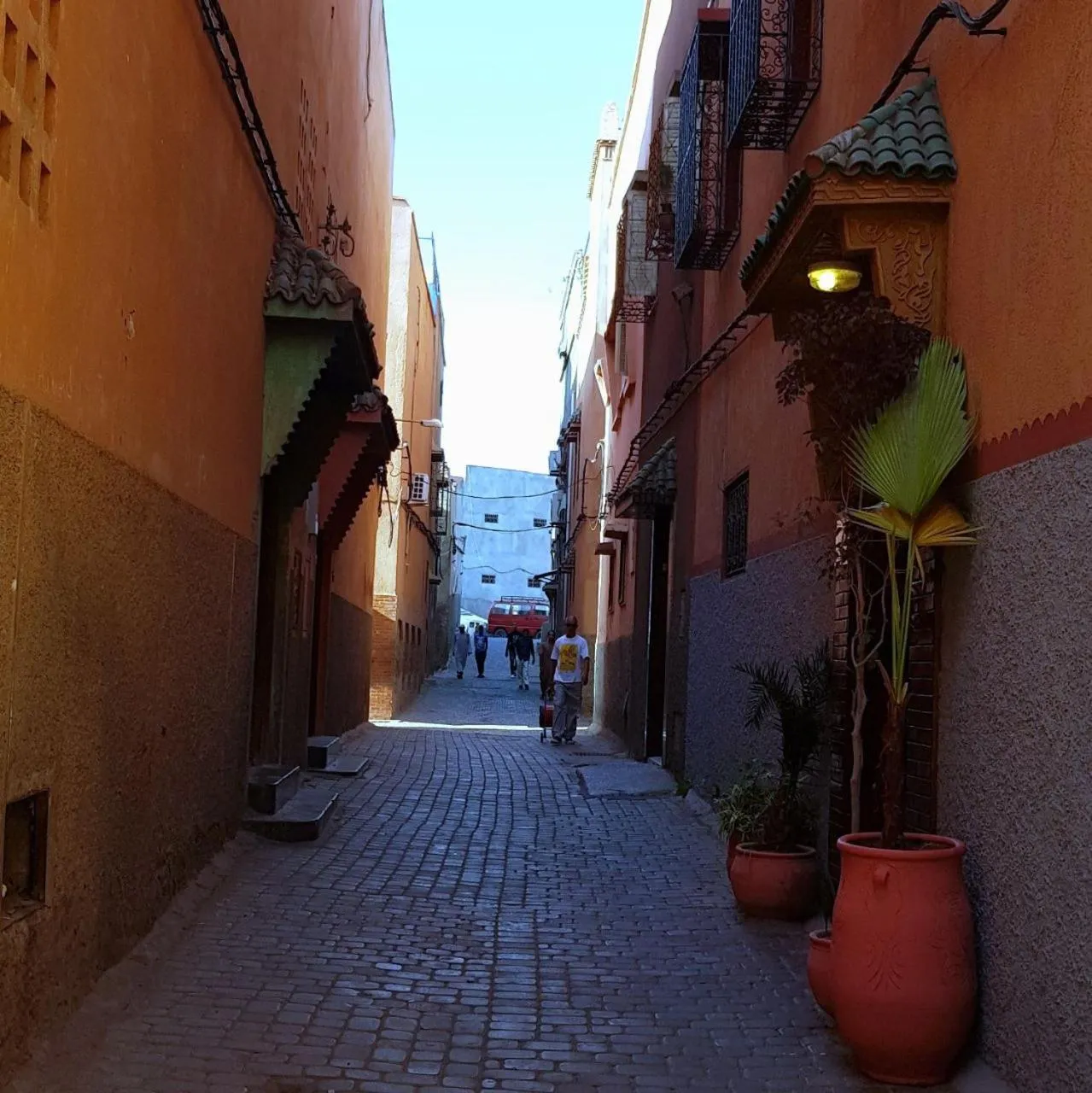 Facade/entrance in Riad Konouz
