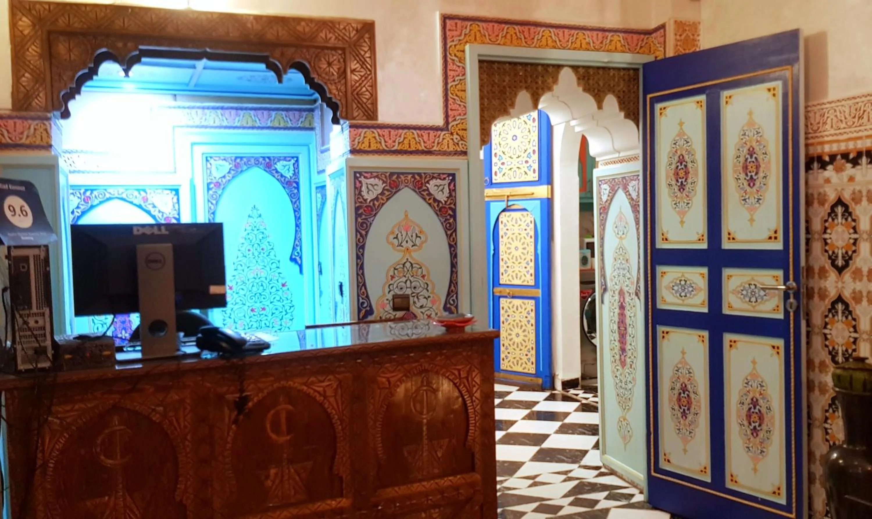 Lobby or reception in Riad Konouz