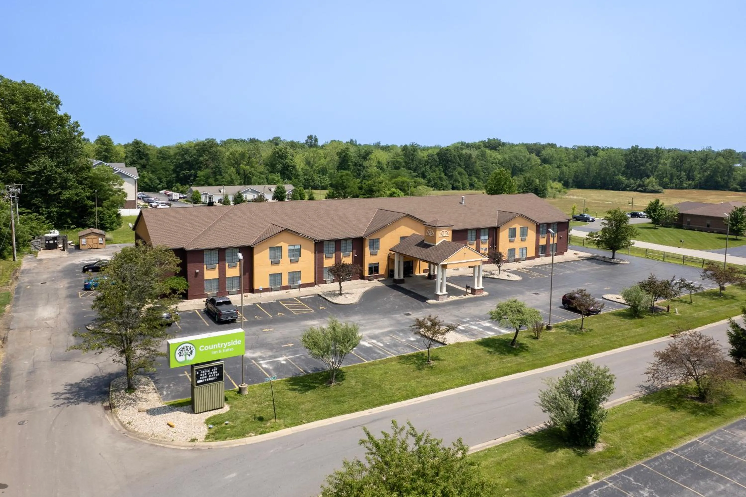 Property building in Countryside Inn and Suites