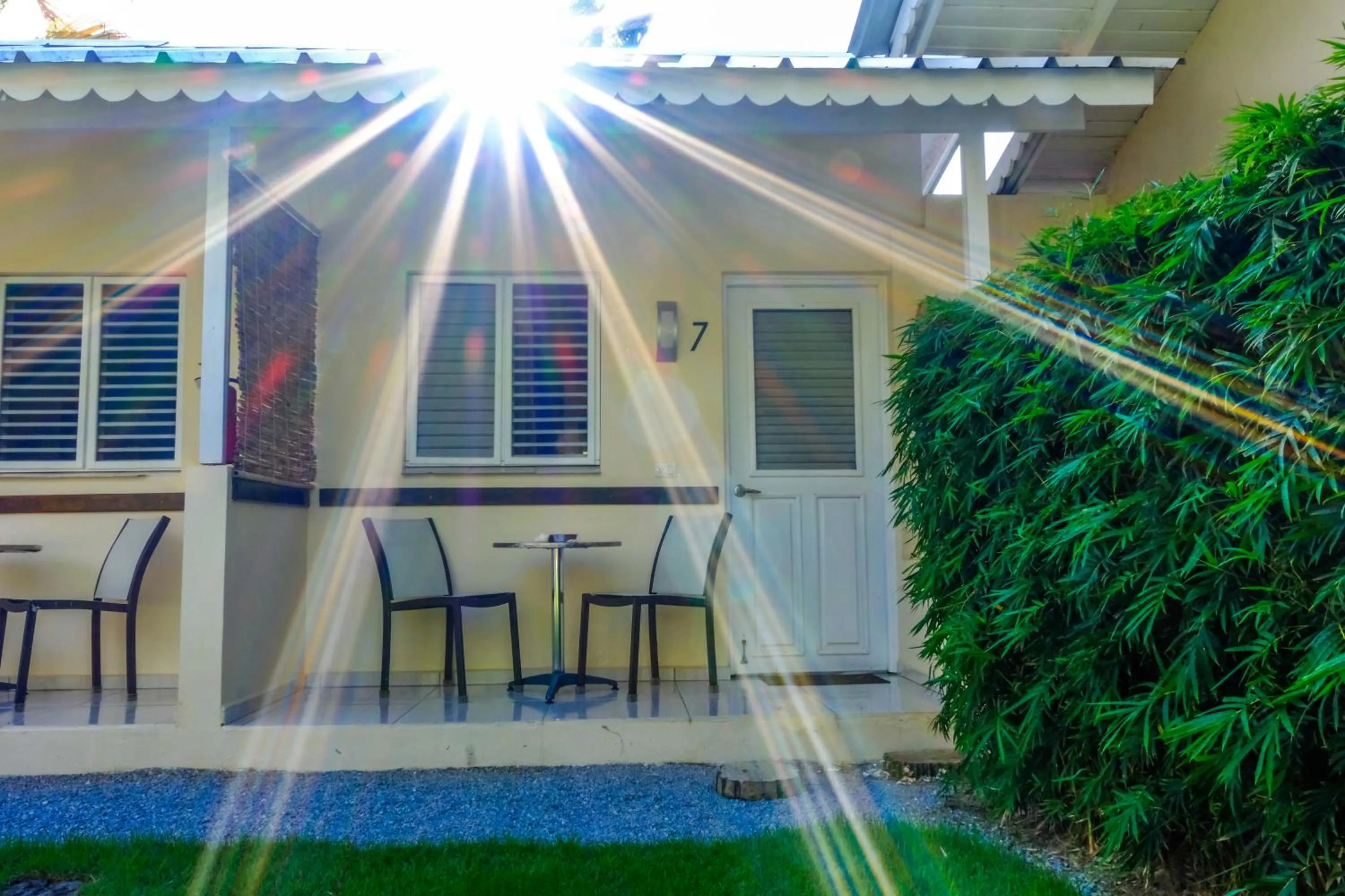 Patio in Hotel Enjoy