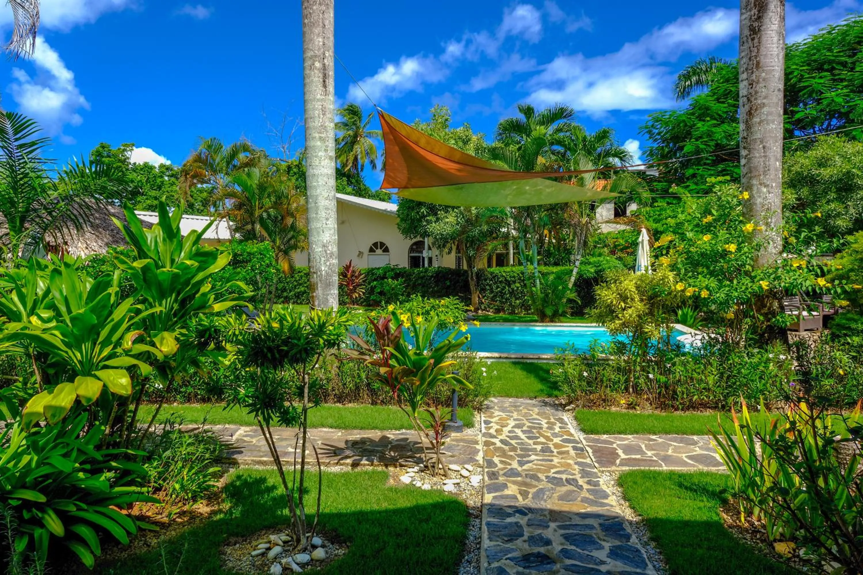 Garden view in Hotel Enjoy