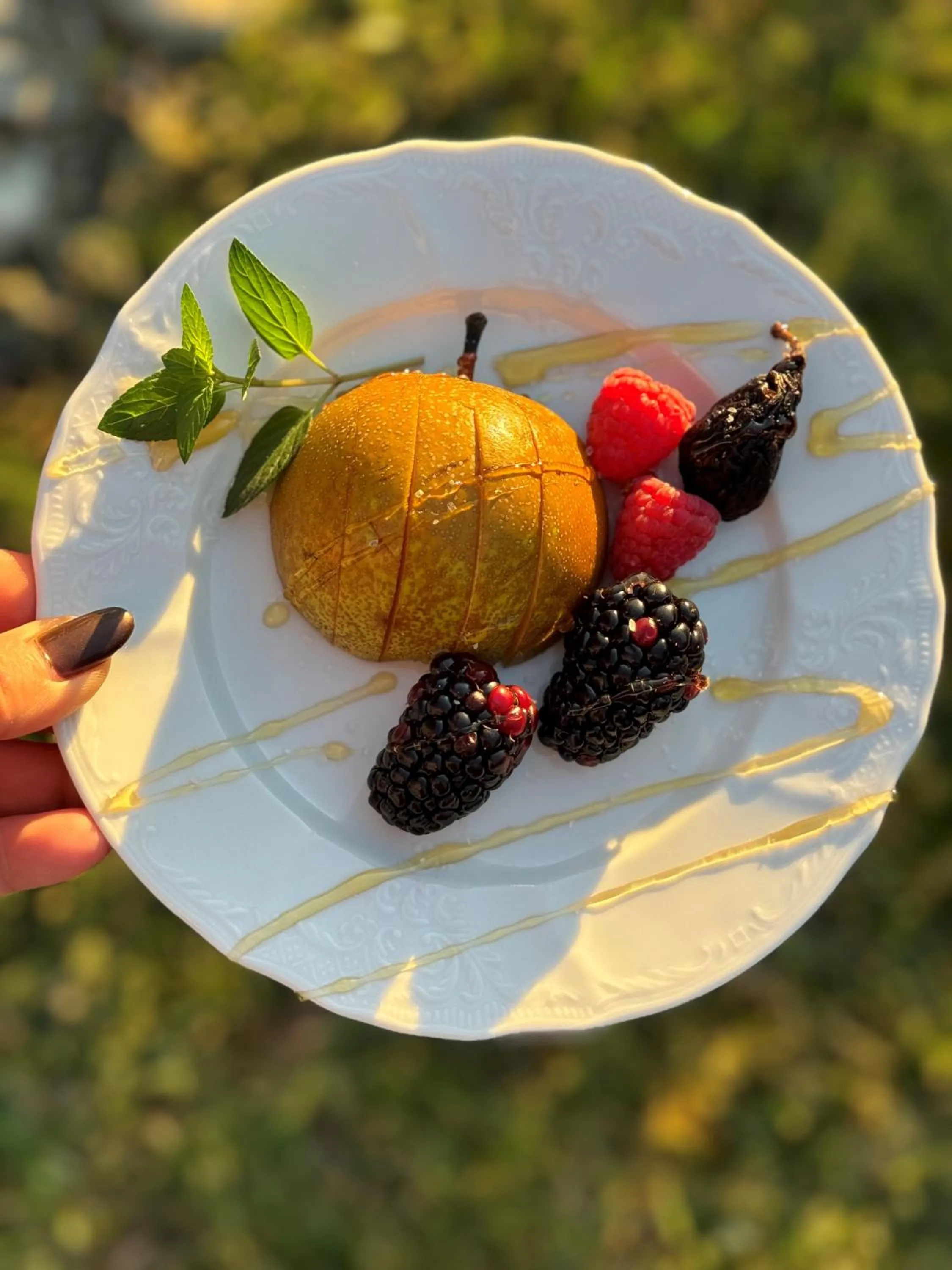 Breakfast in Garth Woodside Mansion Bed and Breakfast