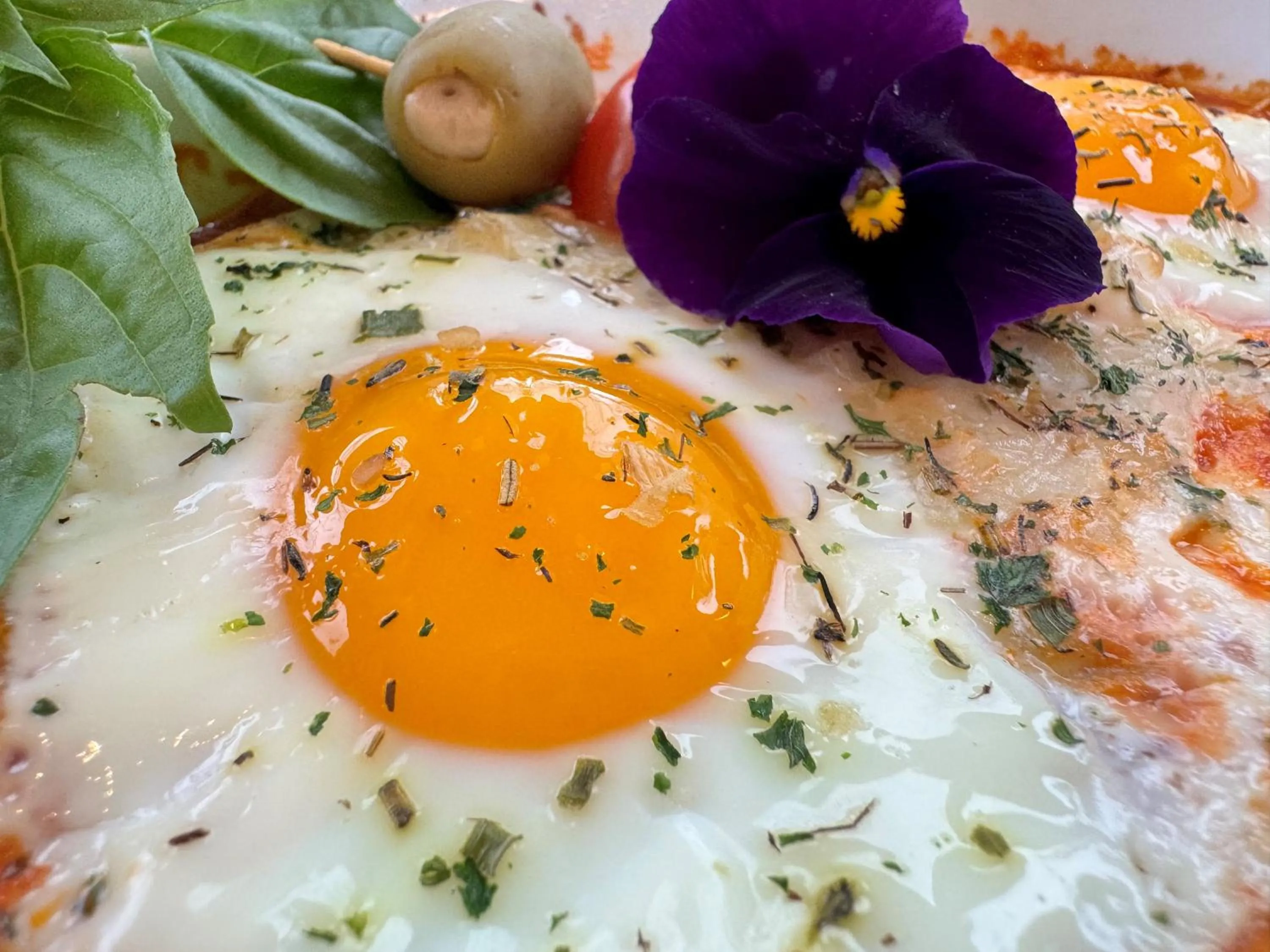 Breakfast in Garth Woodside Mansion Bed and Breakfast