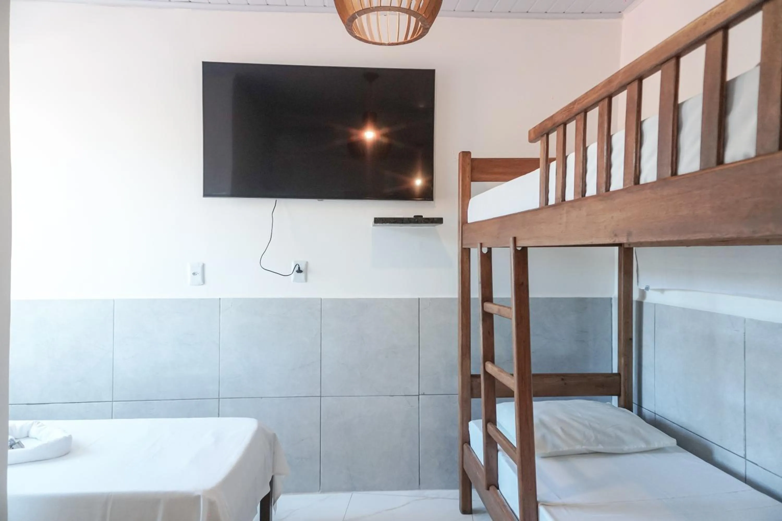 Bed in PV Pousada Passarela da Vila