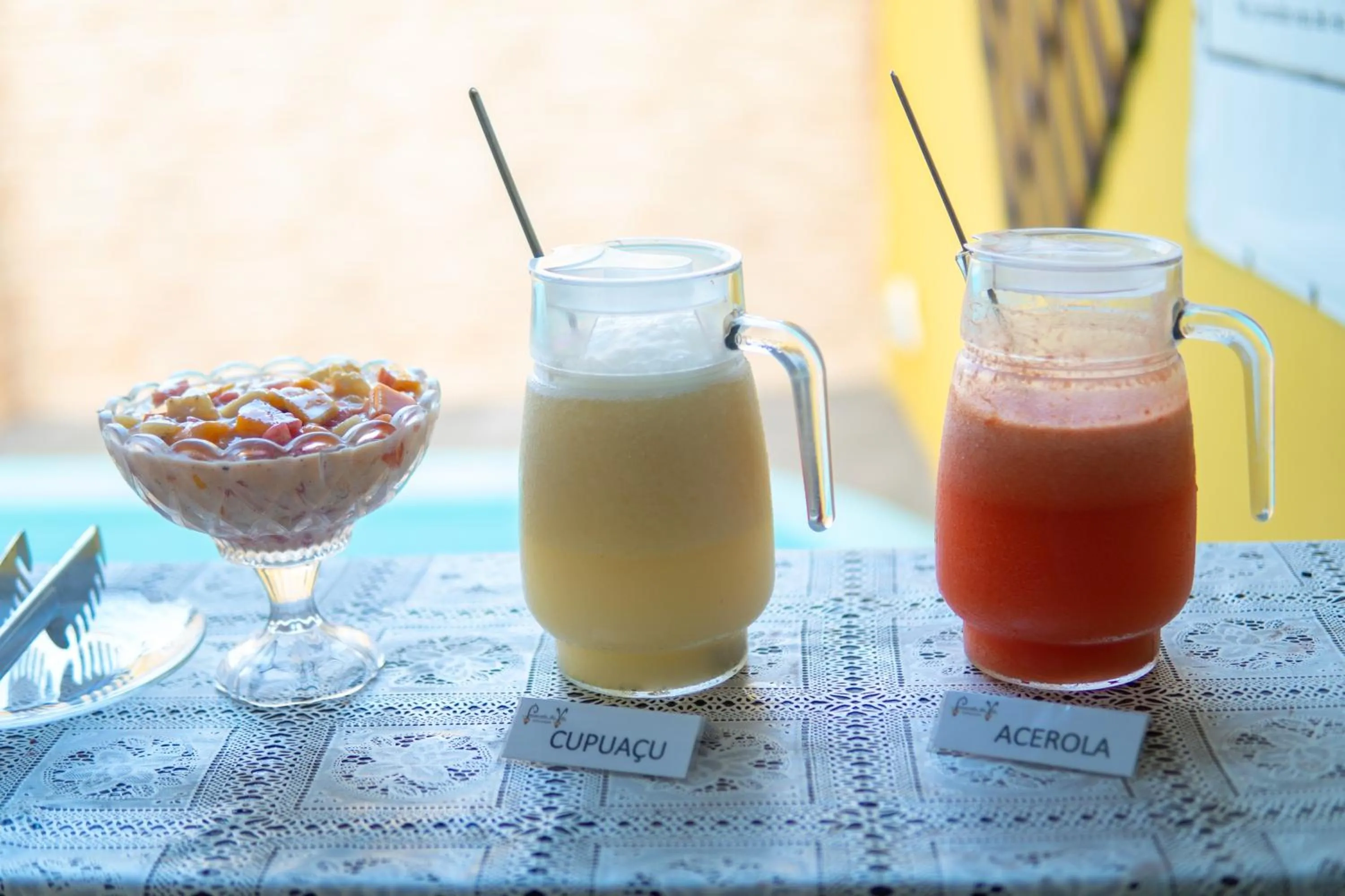 Buffet breakfast in PV Pousada Passarela da Vila