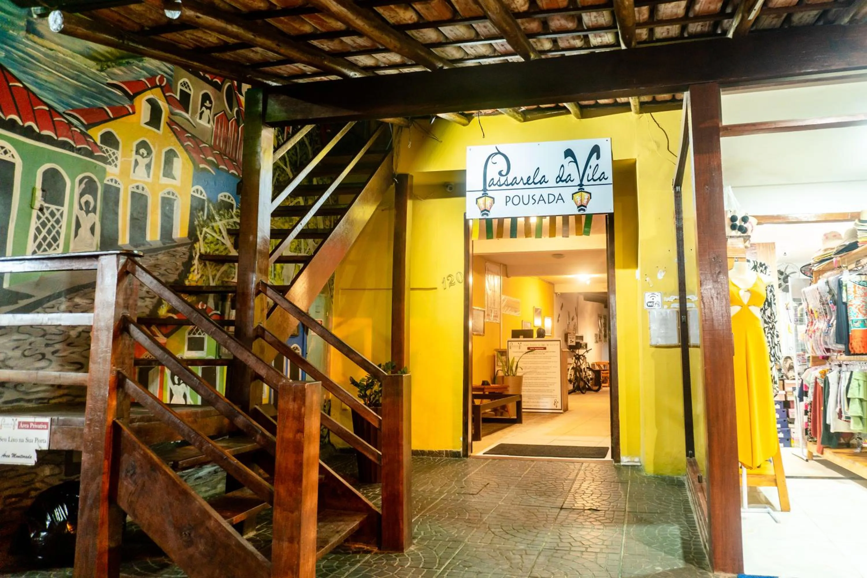 Facade/entrance in PV Pousada Passarela da Vila