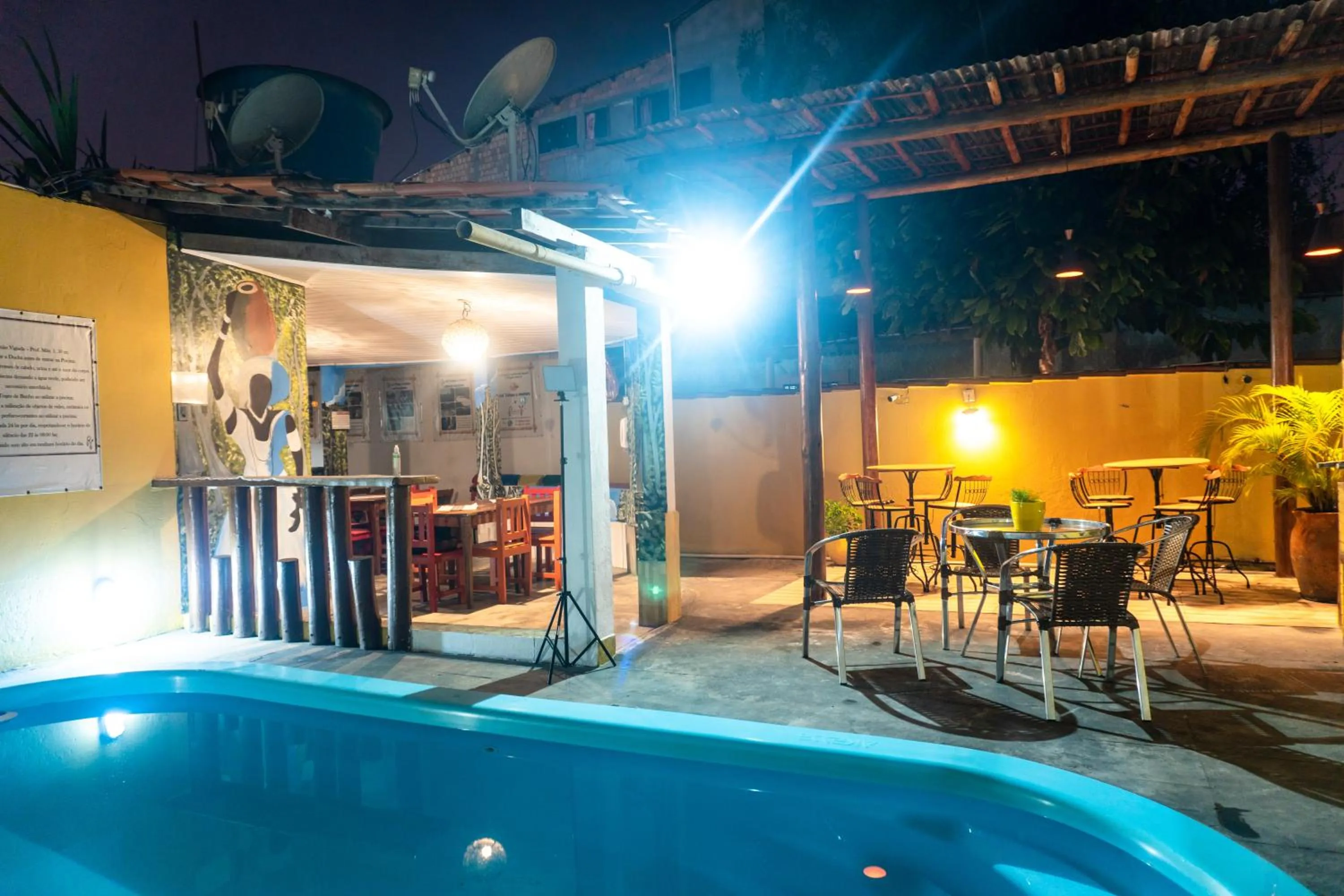Dining area in PV Pousada Passarela da Vila