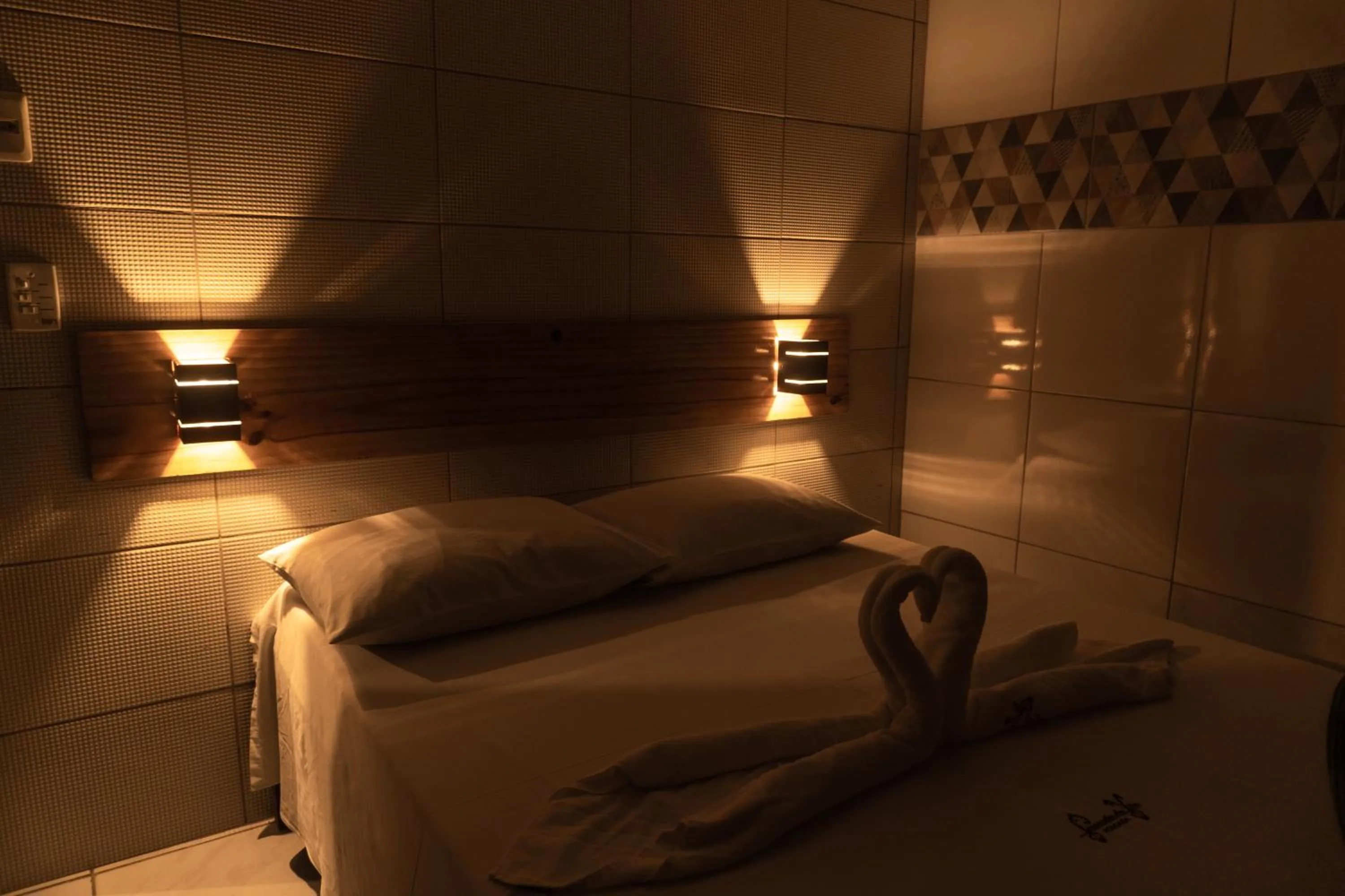 Bed in PV Pousada Passarela da Vila